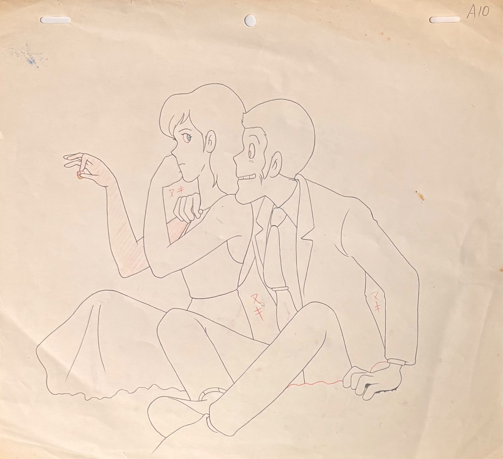 Lupin The Third Original Douga (Lupin III, Fujiko Mine)