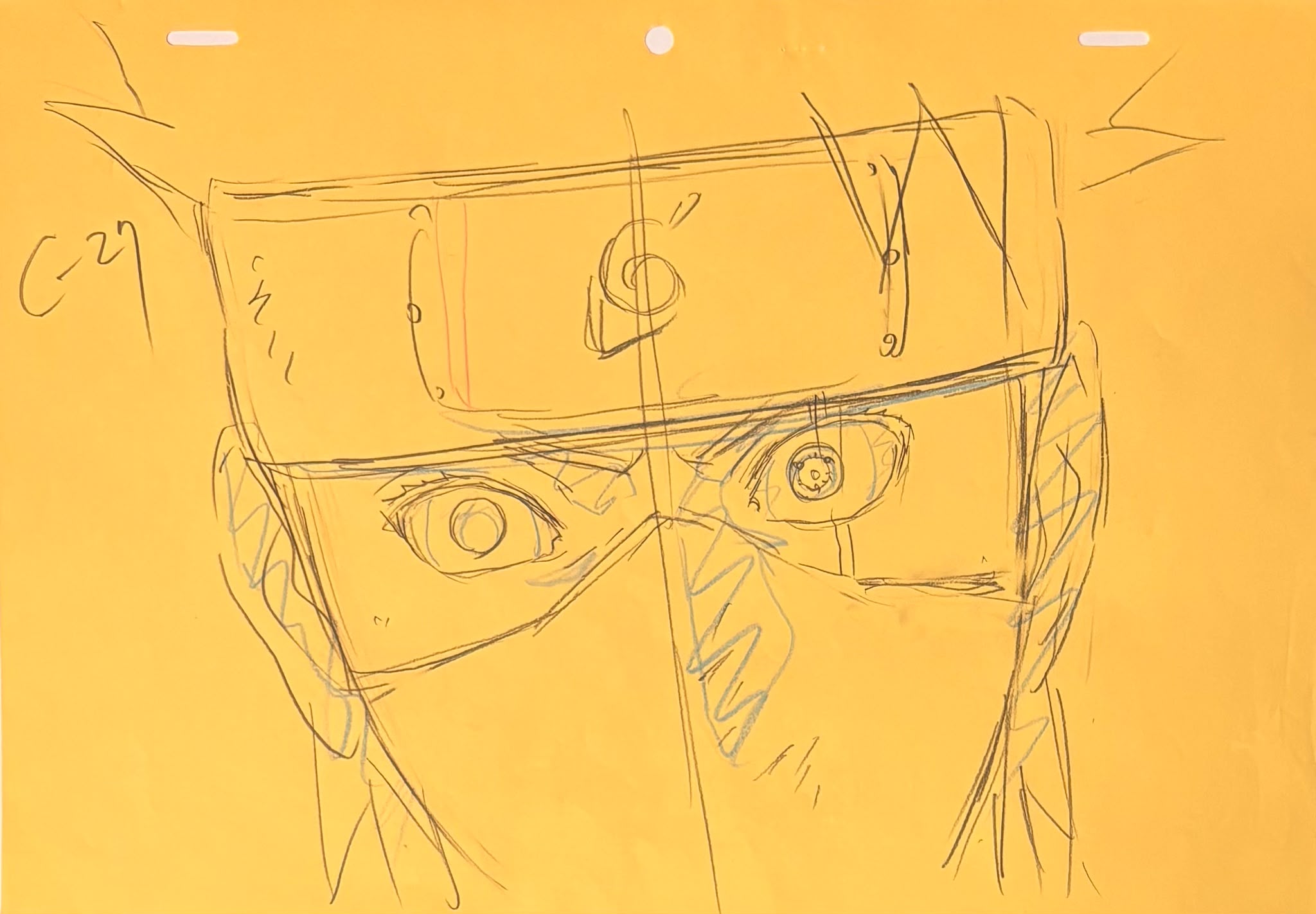 Naruto Shippuden Original Genga (Kakashi Hatake)