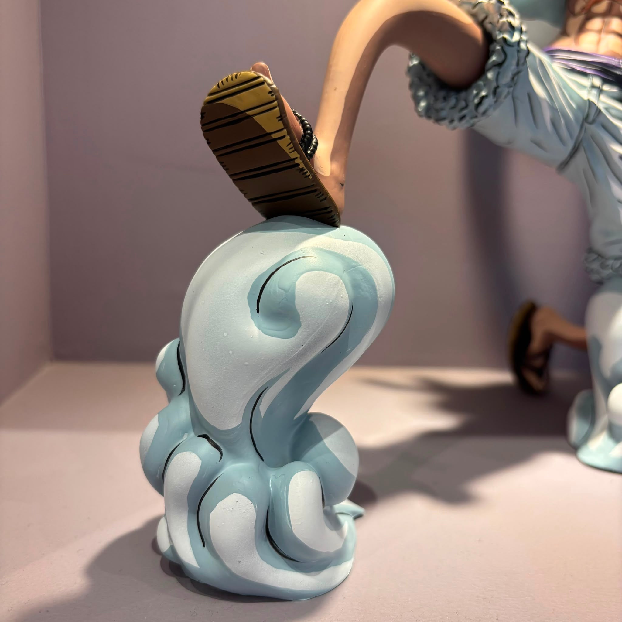 One Piece Luffy Gear 5 Repainted Figure