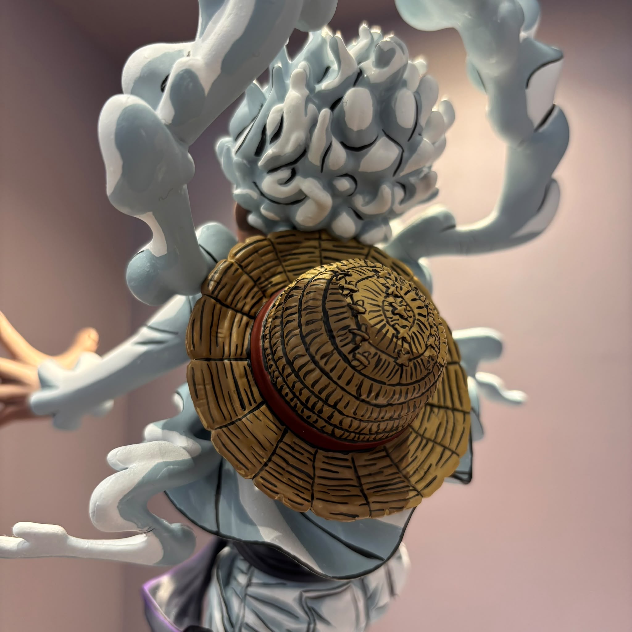 One Piece Luffy Gear 5 Repainted Figure