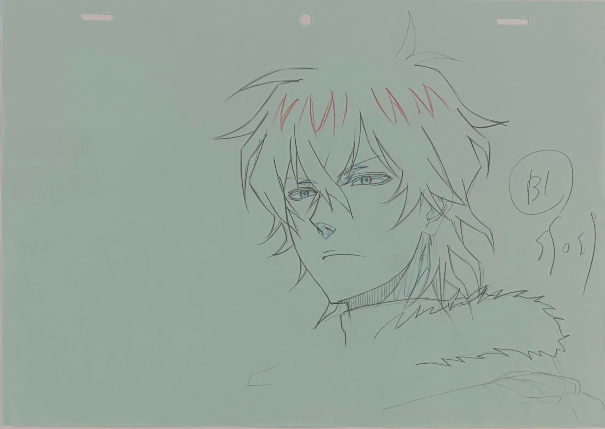 Black Clover Original Genga (Yuno Grinberryall) 2-Piece Set