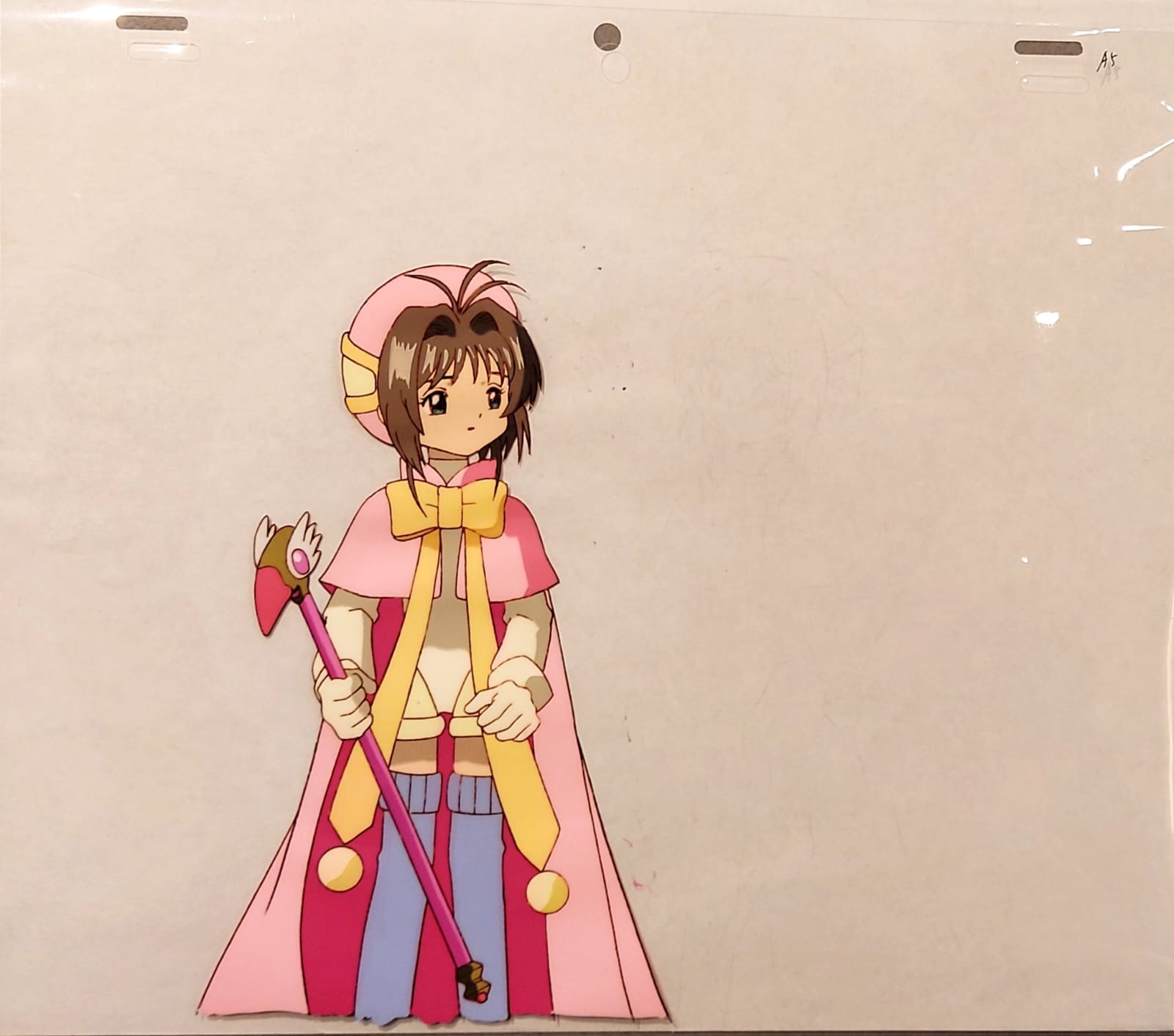 Sakura Cardcaptor (Cardcaptors) Celda y boceto originales (Sakura Kinomoto)