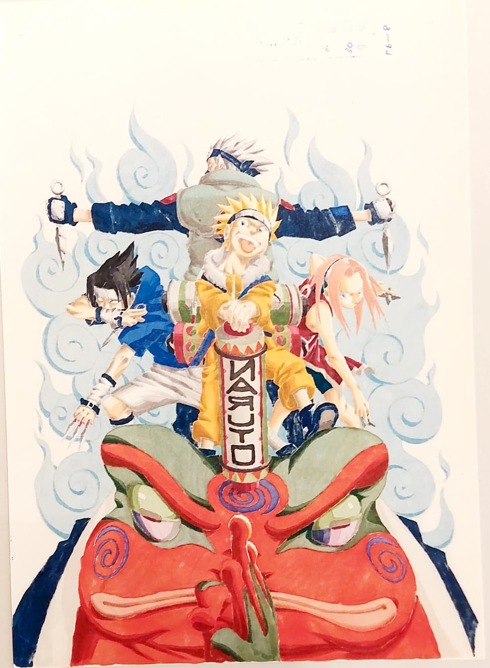 Naruto Limited Reproduction (Naruto, Sasuke, Sakura and Kakashi)