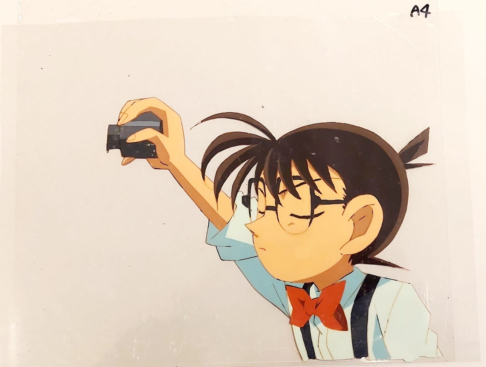 Detective Conan Original Cel and Background (Edogawa Conan)
