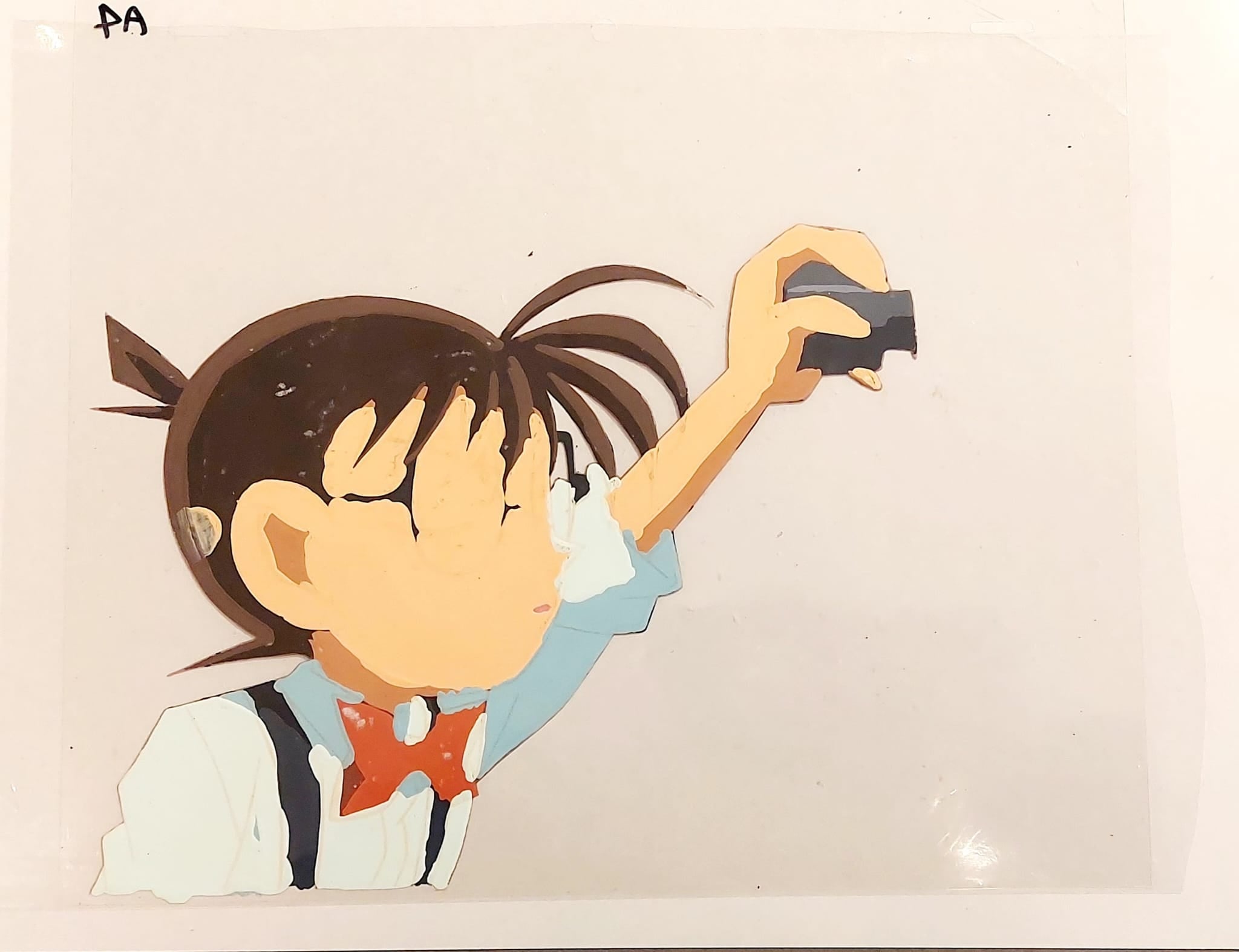 Detective Conan Original Cel and Background (Edogawa Conan)