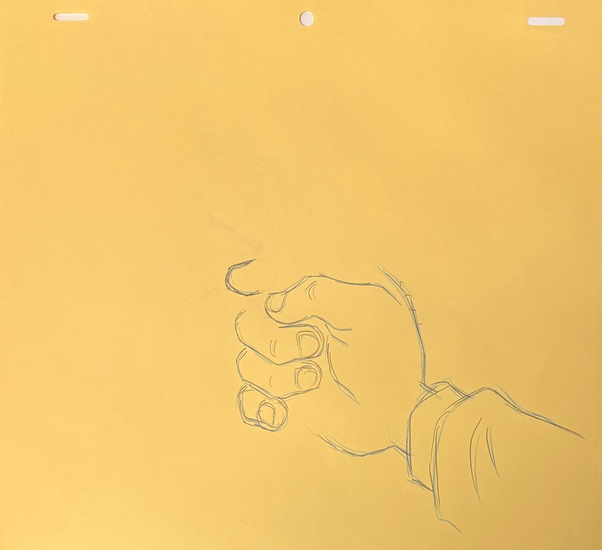 Lupin III boceto original (Pistola)