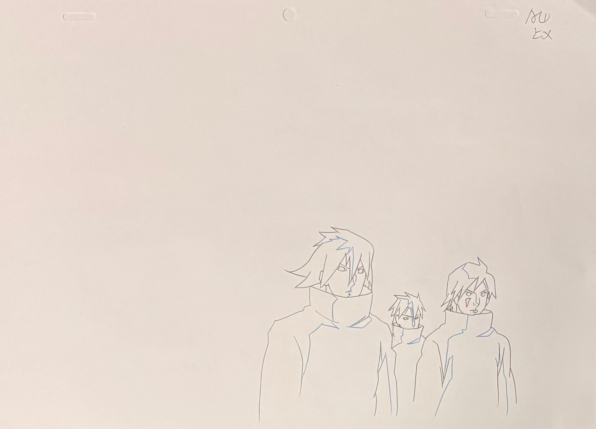Boceto original de Naruto (Madara Uchiha)