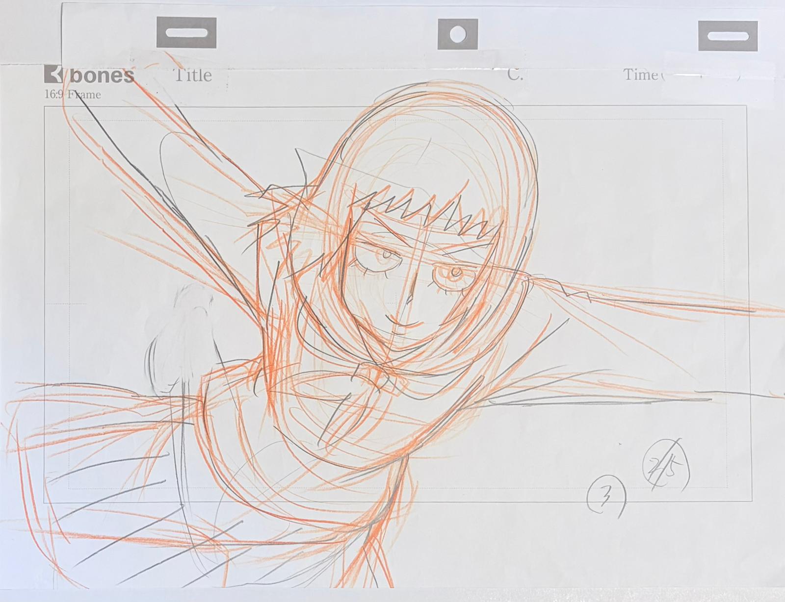 Mob Psycho 100 Original Drawing (Tome Kurata)