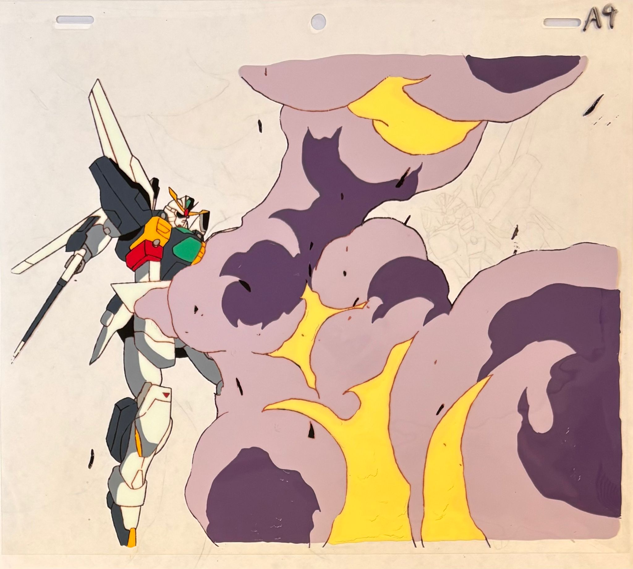 After War Gundam X Original Cel & Drawing (Gundam Double X)