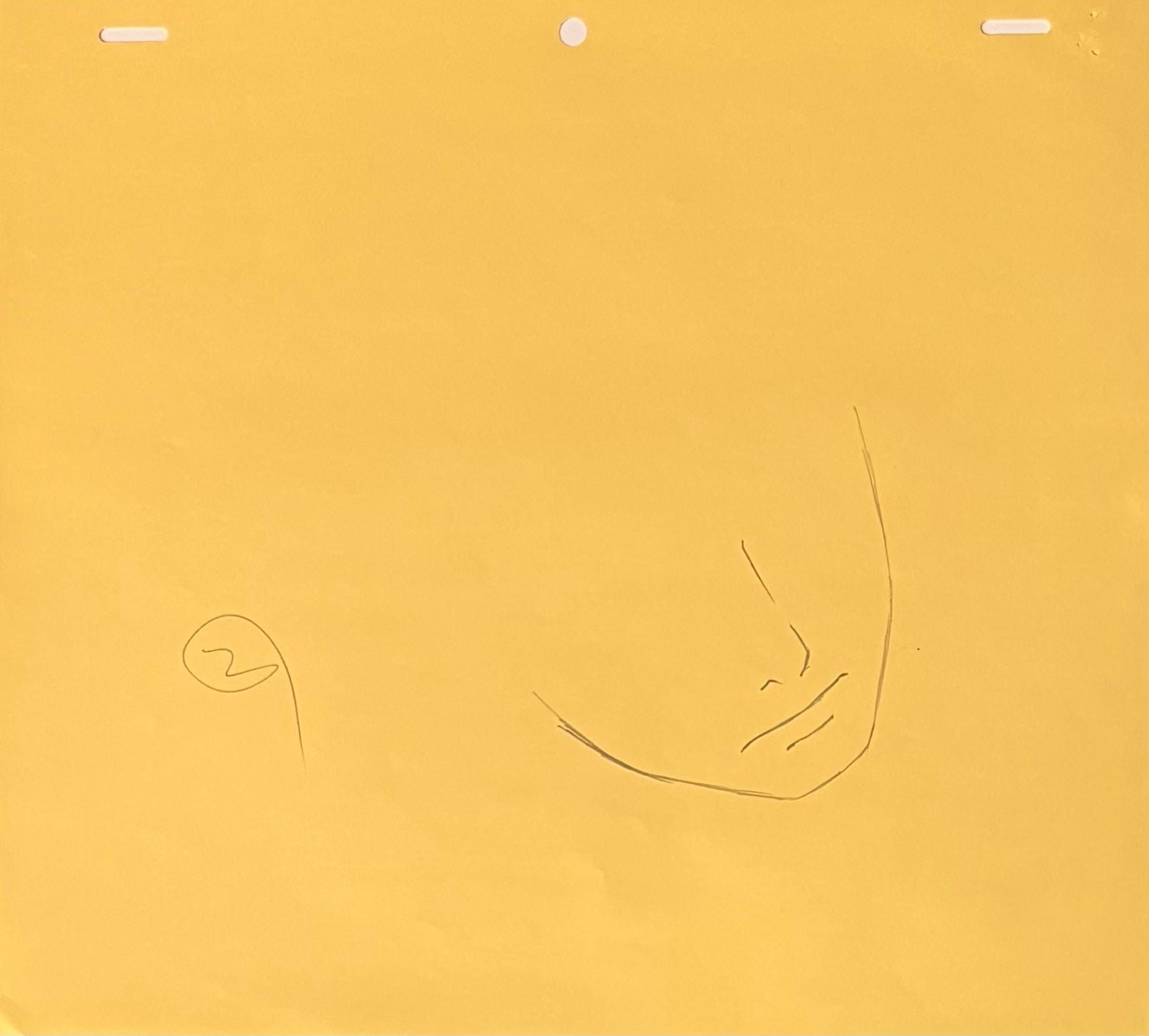 Naruto Original Drawing (Kimimaro) 3-page set