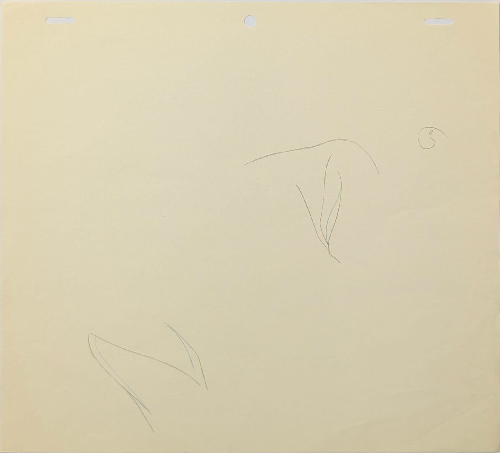 Lupin III Original Sketch (Daisuke Jigen) -5 Page Set