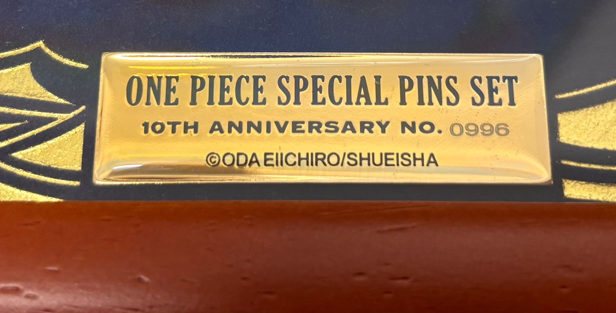 One Piece 10th Anniv. Pin Badge Set No.0996