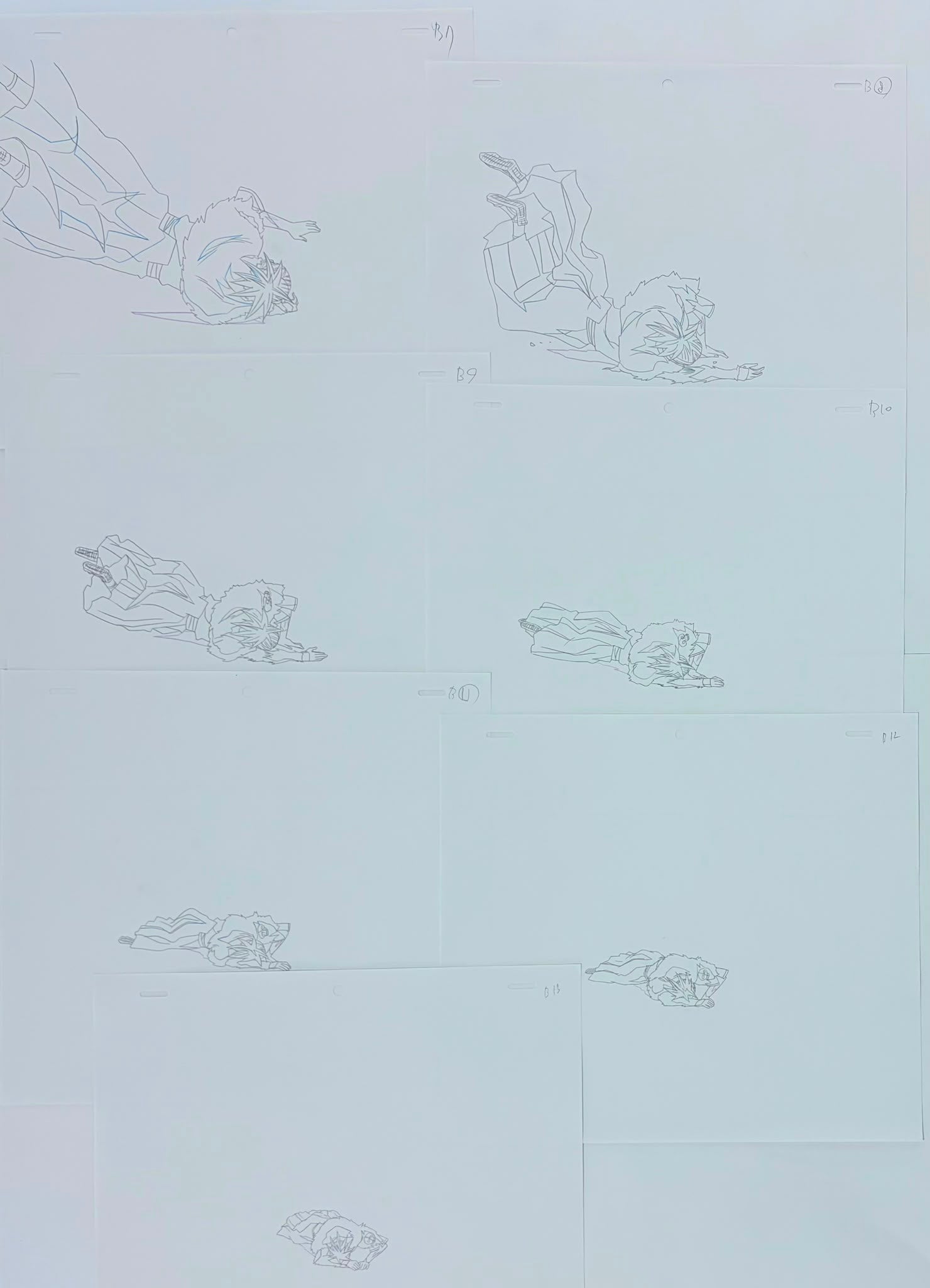 Dibujo original de Bleach (Renji Abarai)
