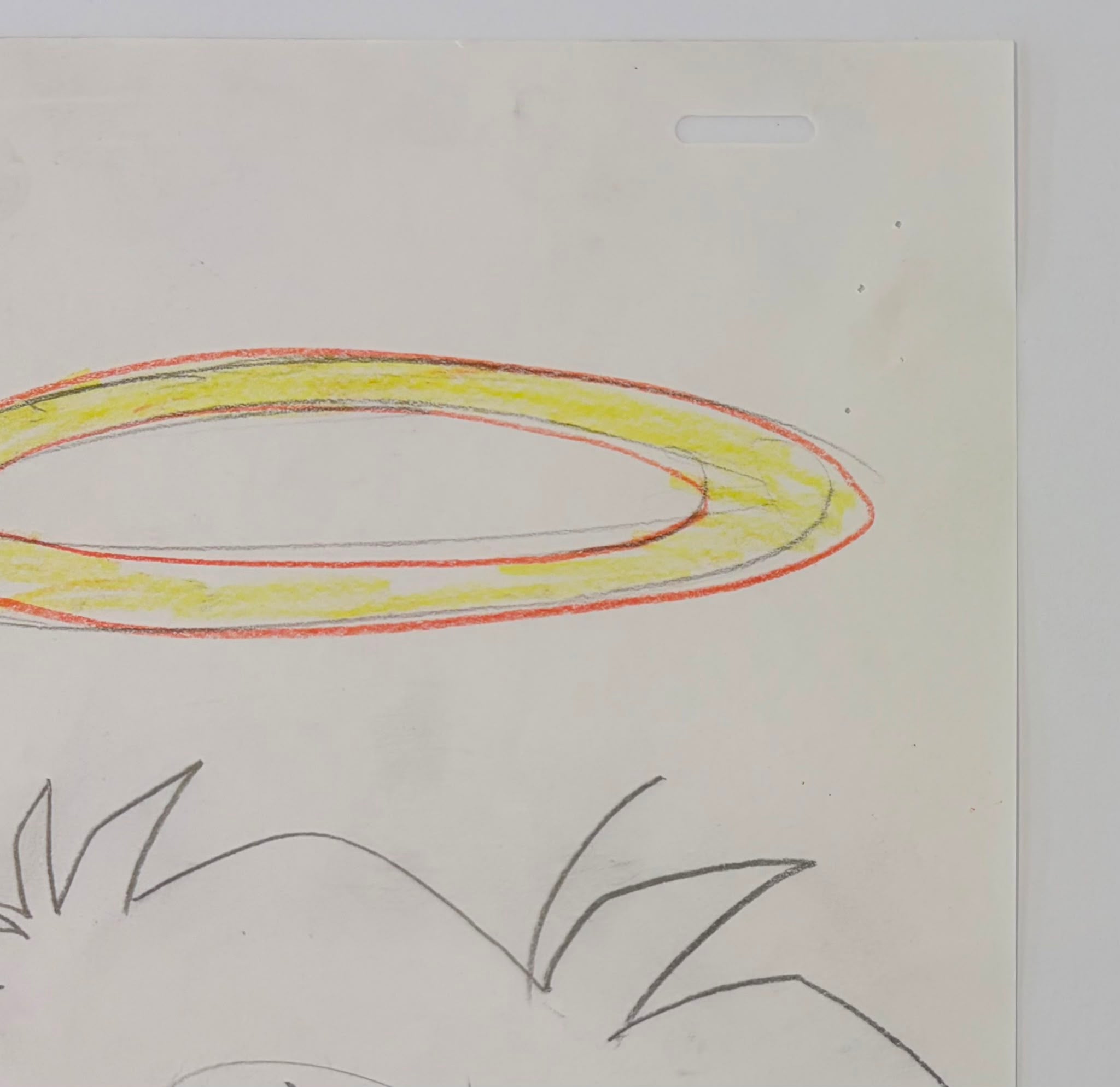 Dragon Ball Z Original Sketch (Tien and Yamcha) 2 Piece Set