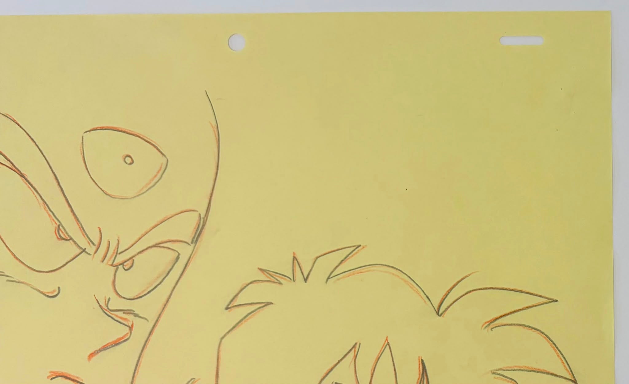 Dragon Ball Z Original Sketch (Tien and Yamcha) 2 Piece Set