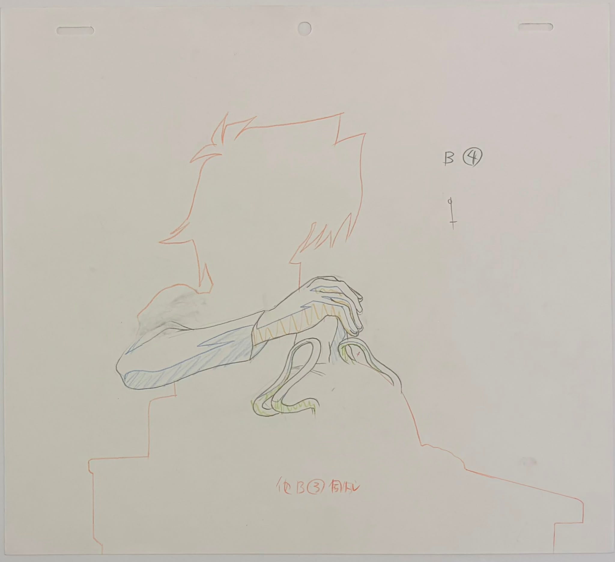 Yu-Gi-Oh! Original Genga (Joey Wheeler) 2-Piece Set