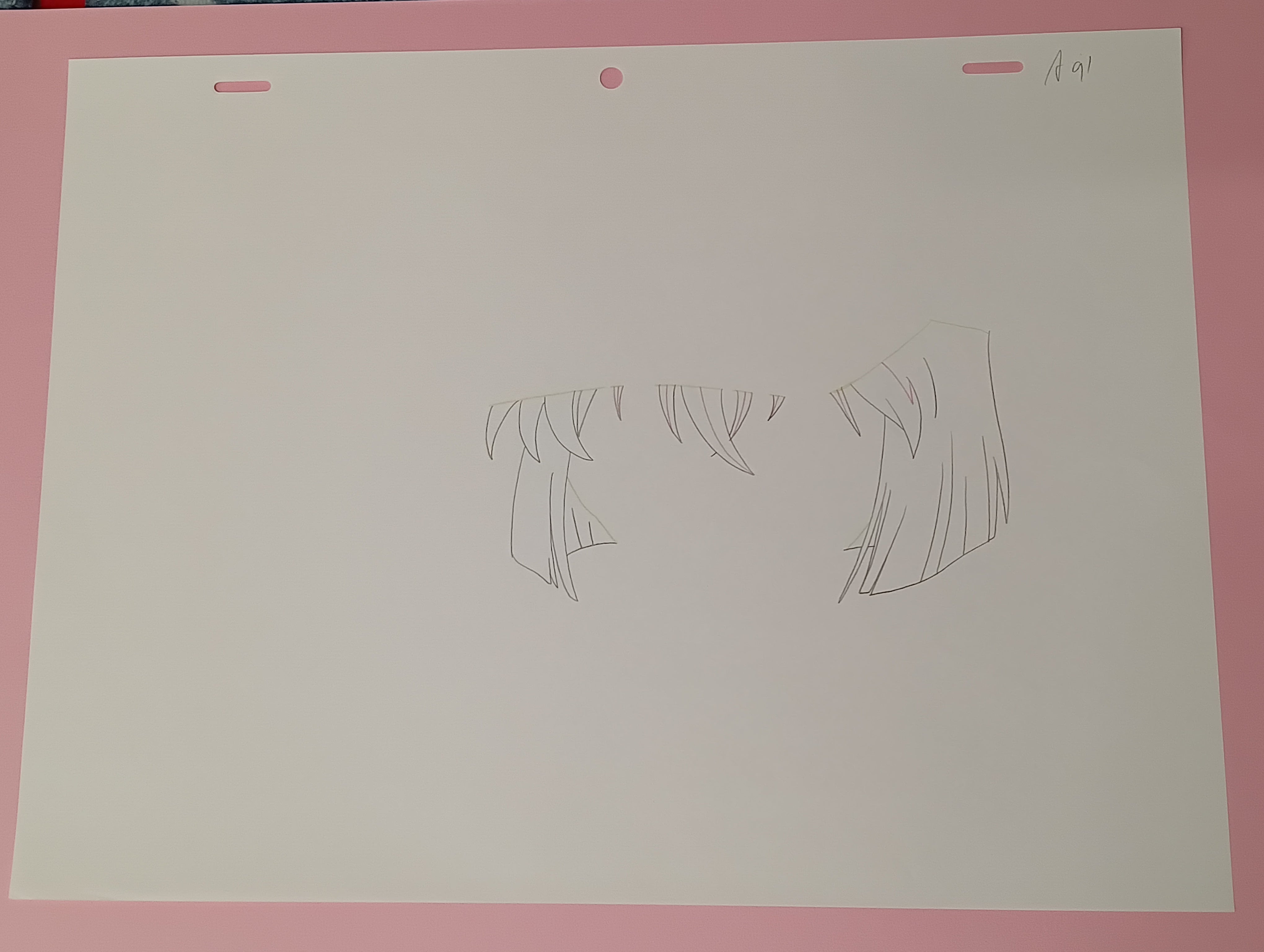 Detective Conan Original Sketch (Haibara Ai)