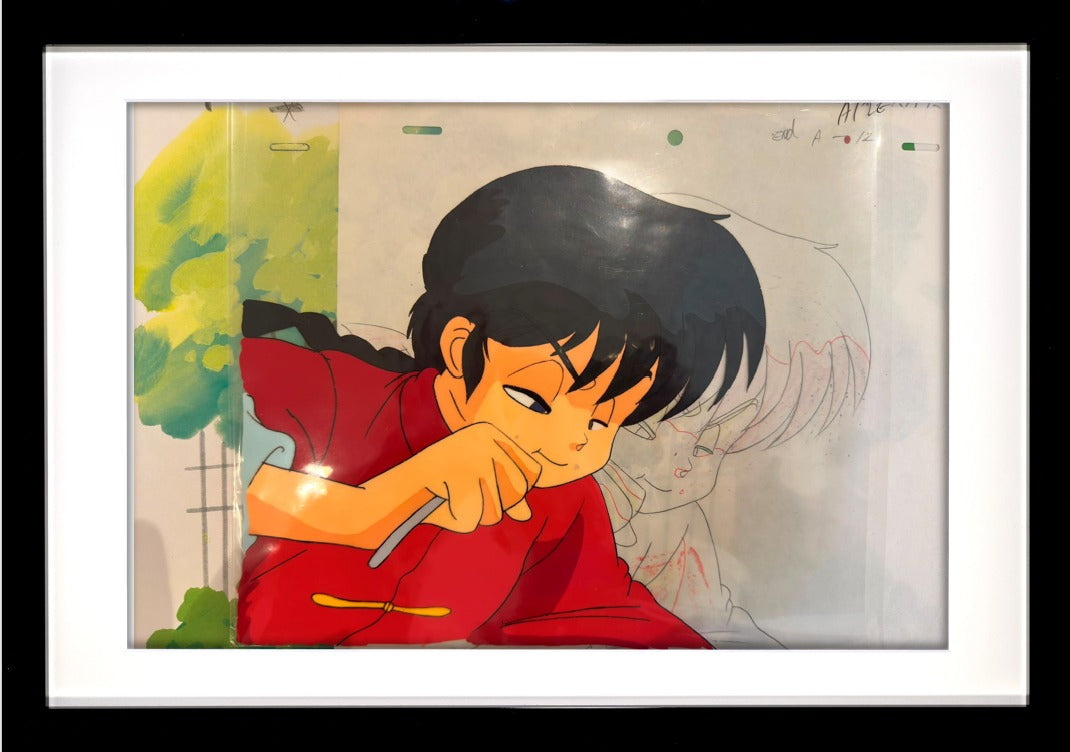 Ranma1/2 Original Drawing & Cel (Ranma Saotome)