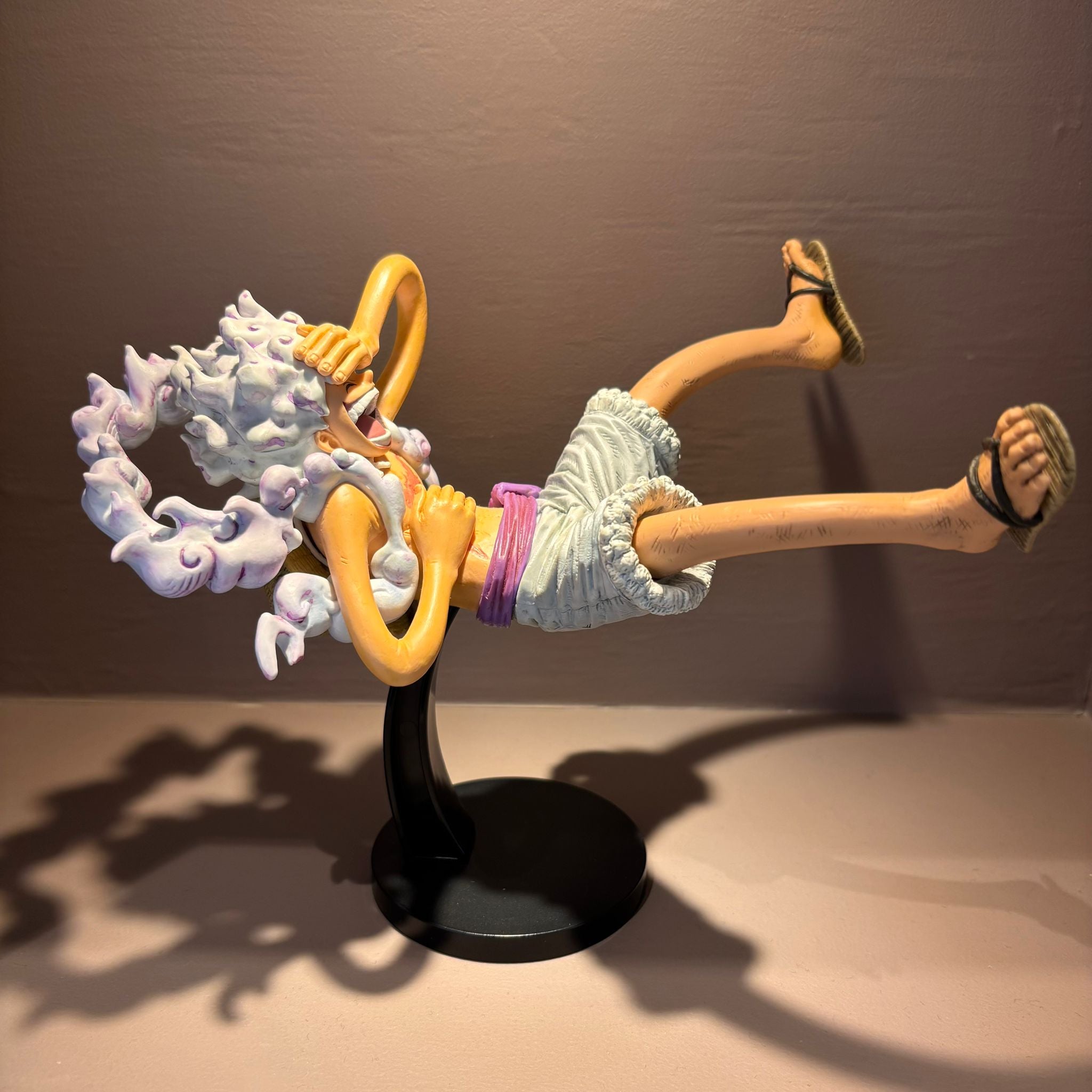 One Piece Luffy Gear 5 Repainted Figure