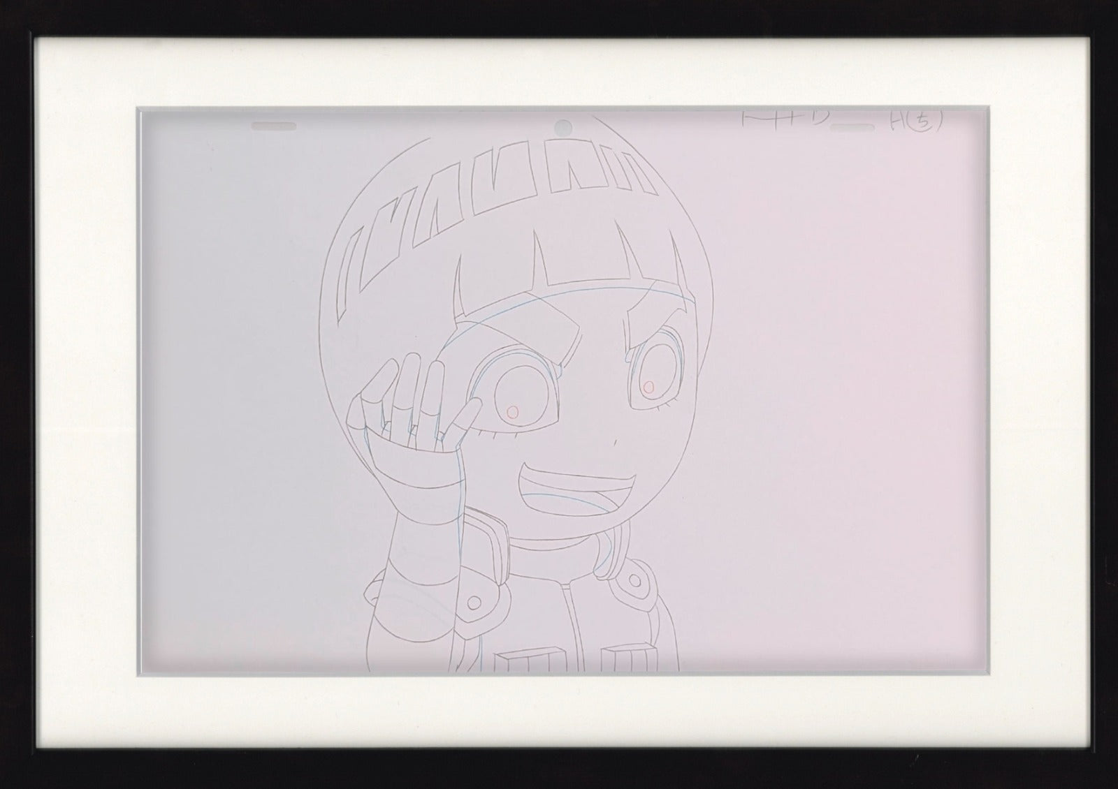 Naruto Original Sketch 3 page Set (Rock Lee)