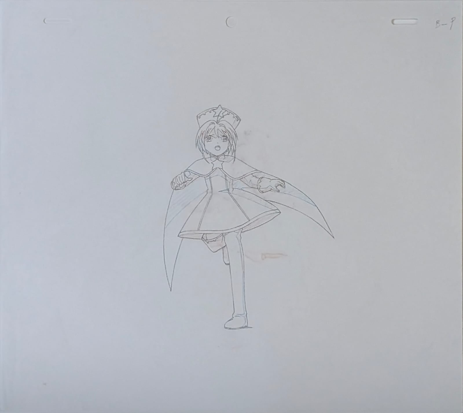 Cardcaptor Sakura Original Cel  & Drawing (Sakura Kinomoto)