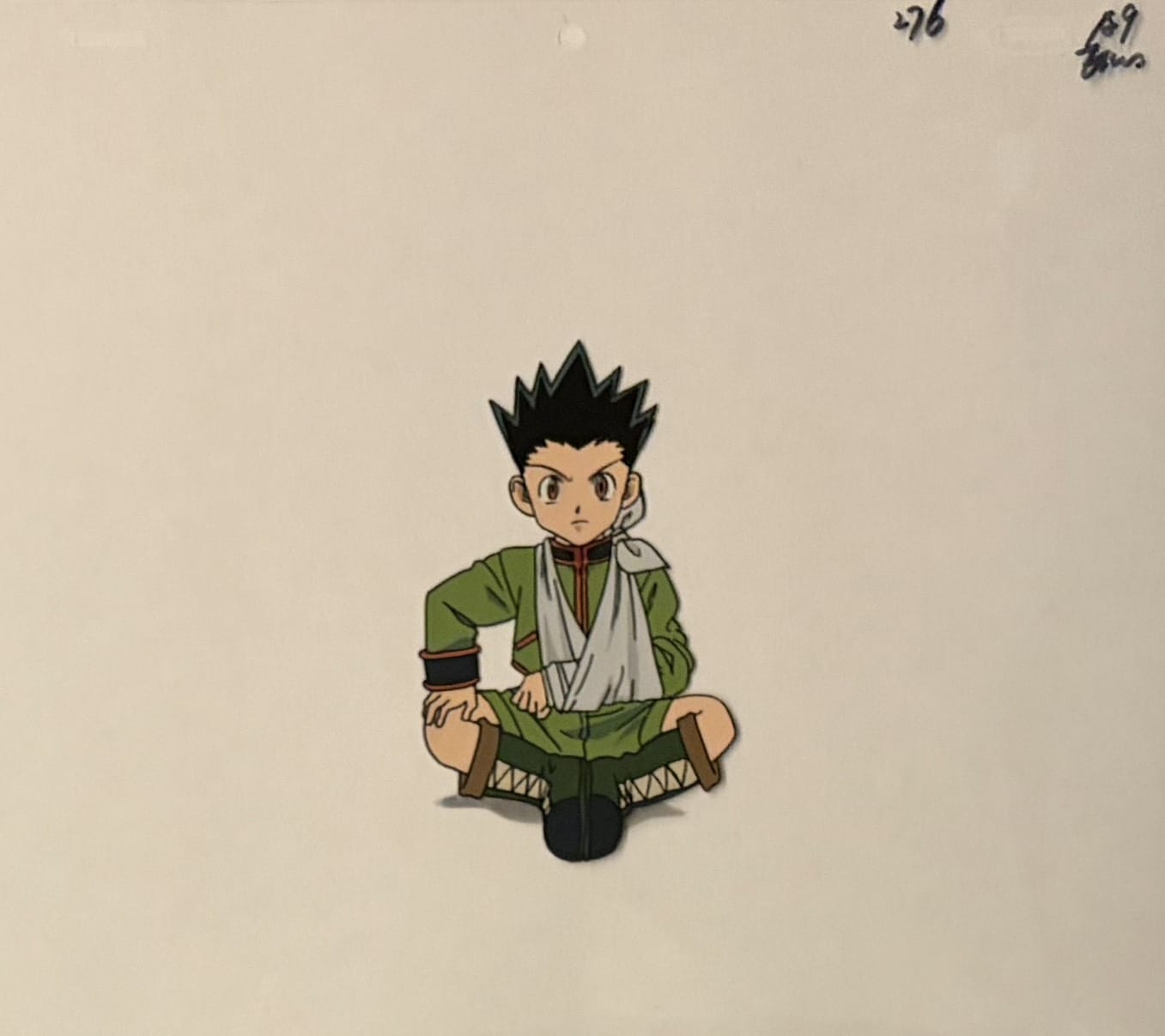Hunter x Hunter Original Sketch, Cel and Background (Gon