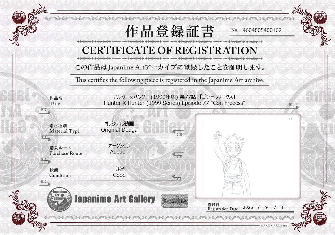 Hunter x Hunter - dôga original (Gon Freecss)