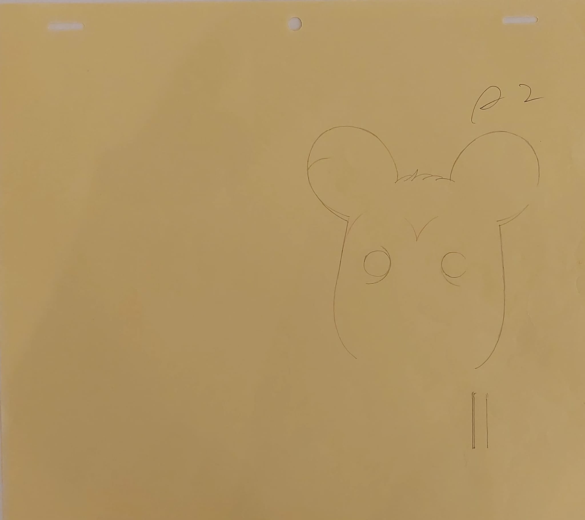 Hamtaro Original Sketch (Hamtaro) 3 page set