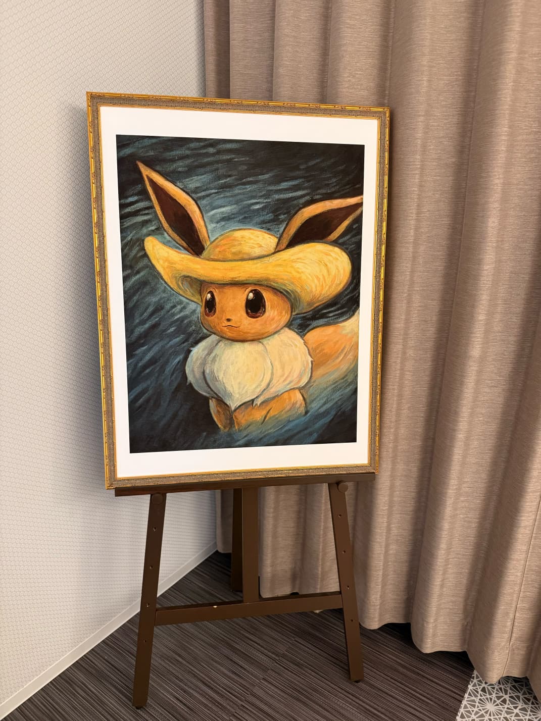 Pokemon Van Gogh Limited Reproduction (Eevee)