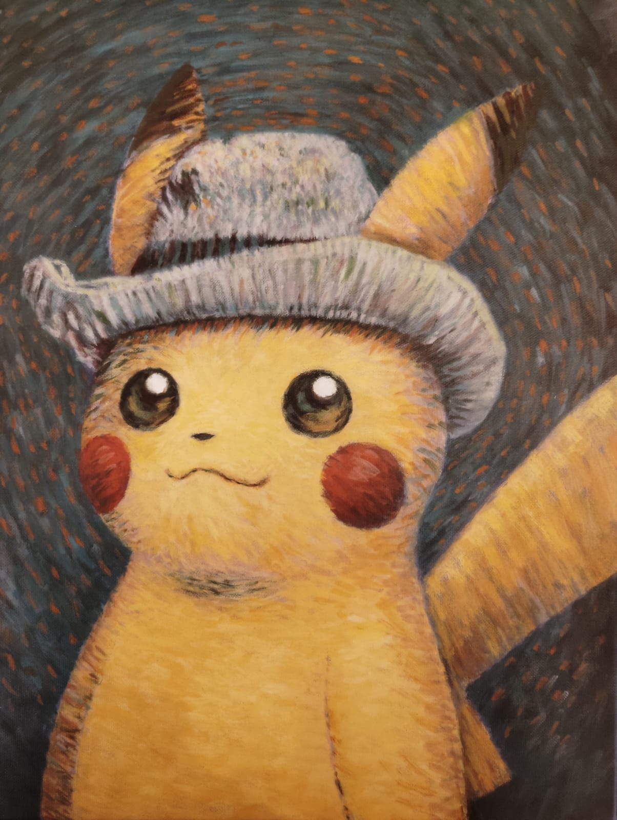Pokemon Van Gogh Limited Reproduction (Pikachu)