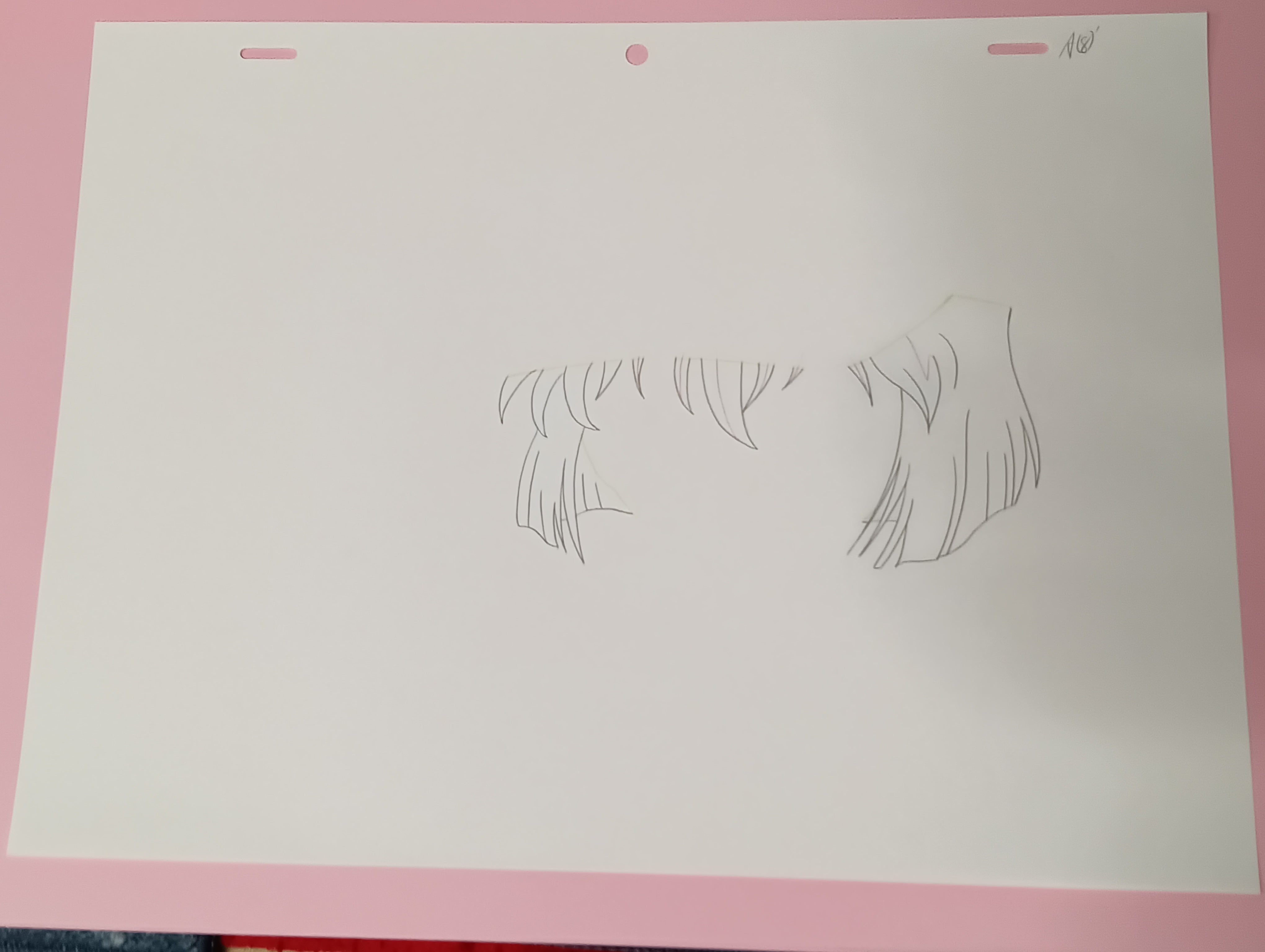 Detective Conan Original Sketch (Haibara Ai)