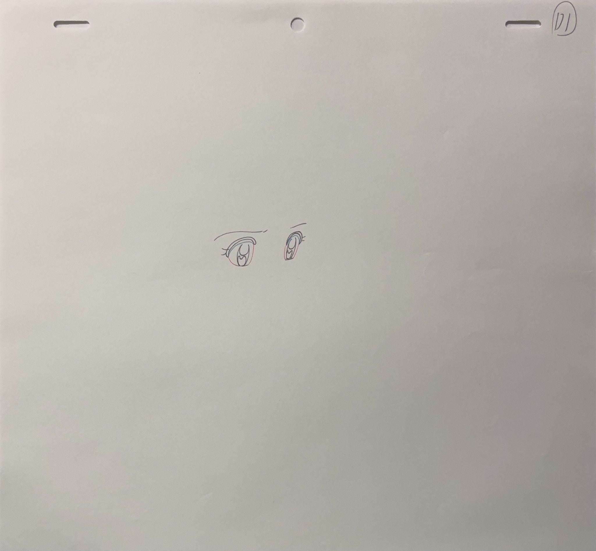 Inuyasha Original Drawing (Kagome Higurashi) 7-page Set