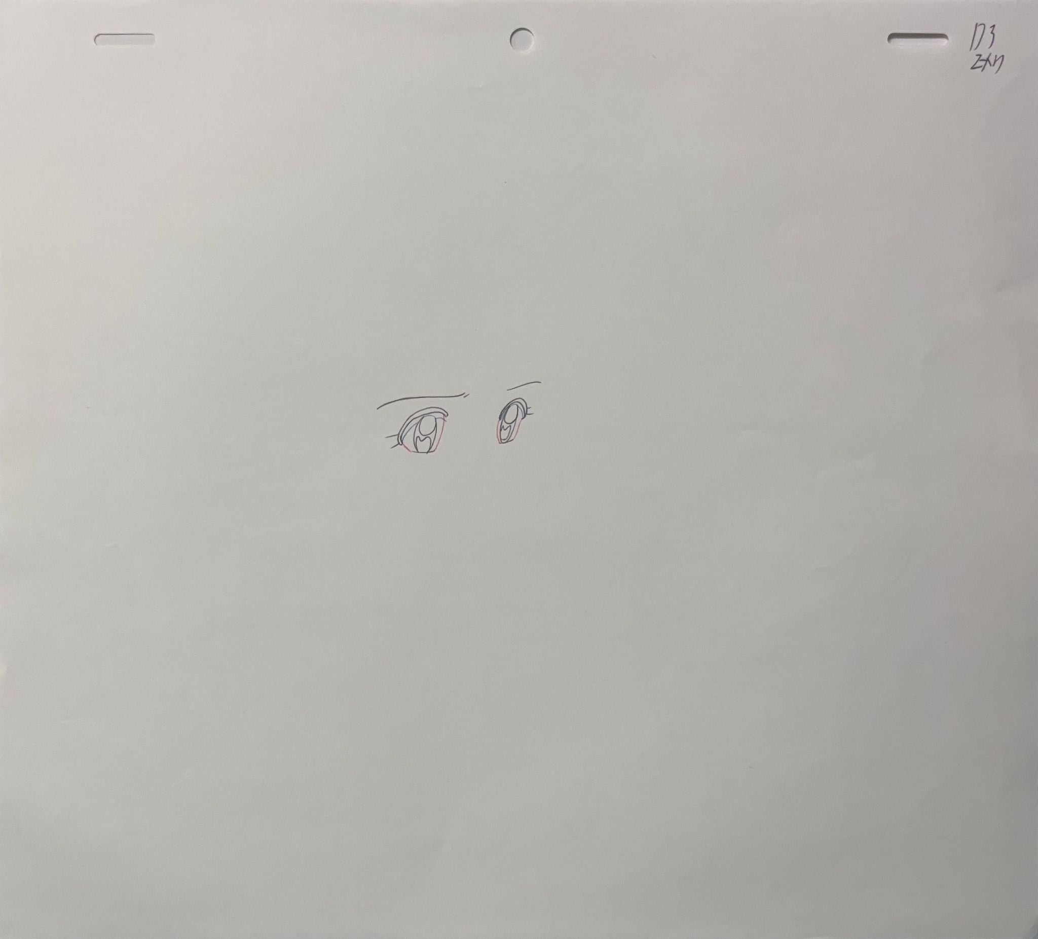 Inuyasha Original Drawing (Kagome Higurashi) 7-page Set