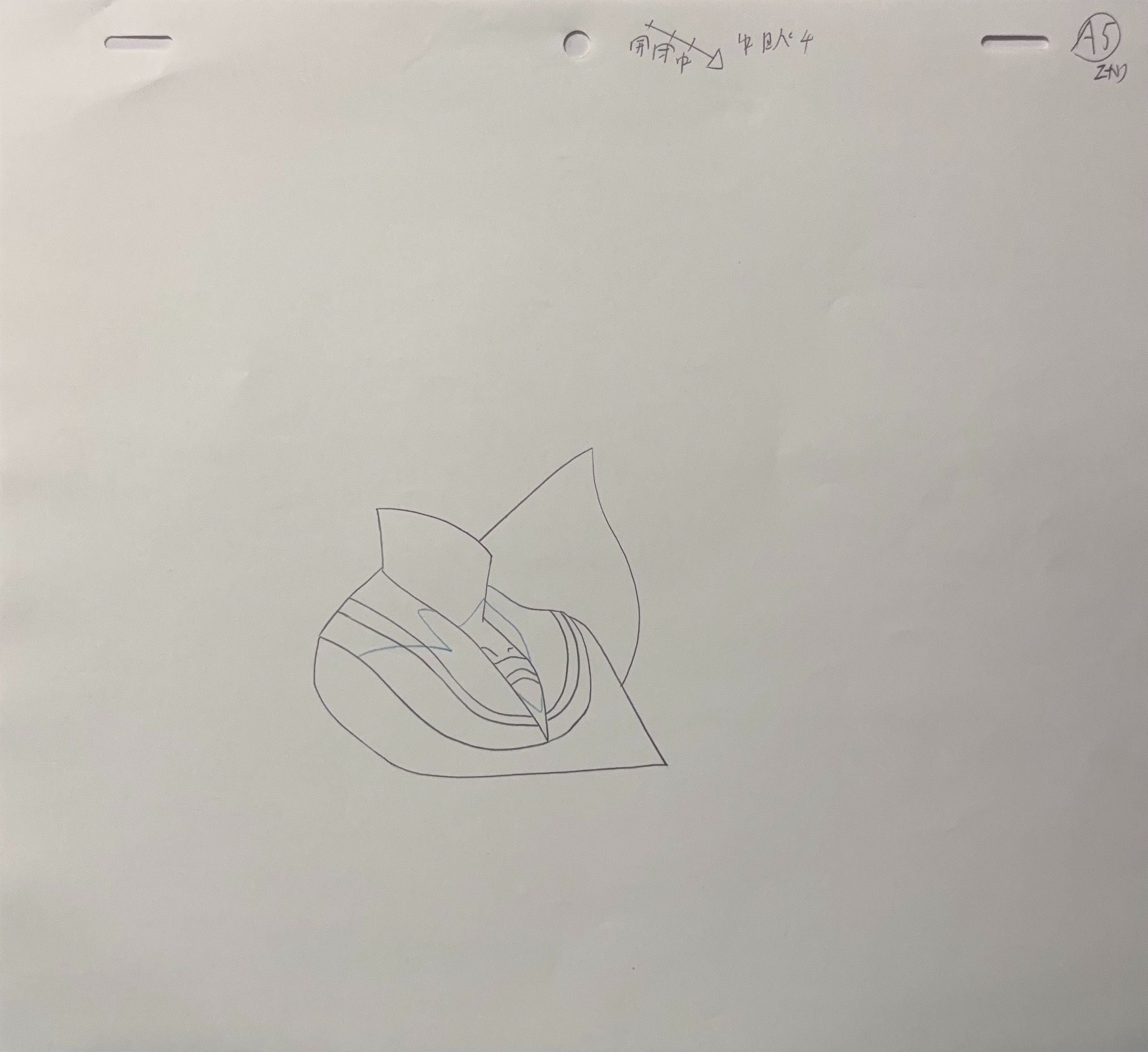 Inuyasha Original Drawing (Kagome Higurashi) 7-page Set