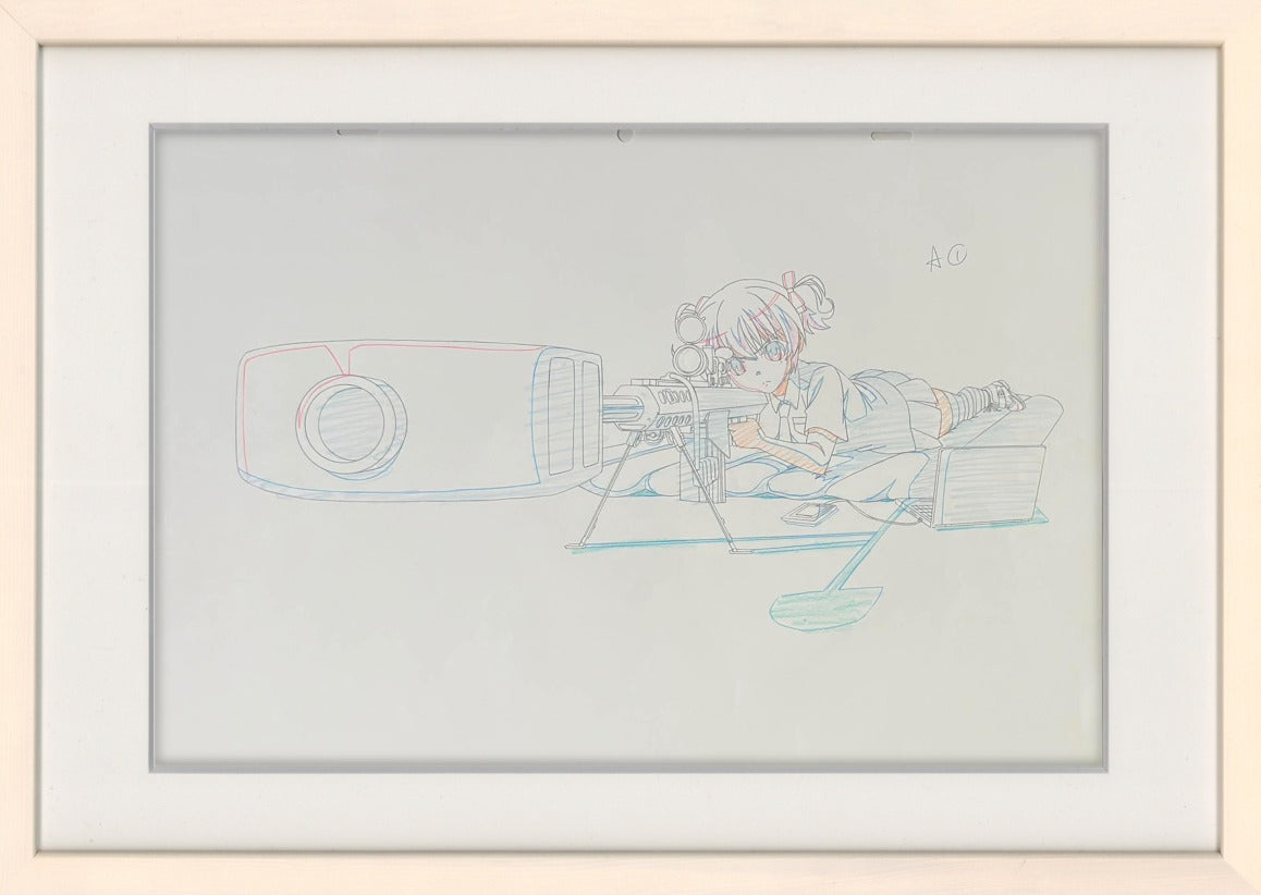 The Fruit of Grisaia Original Drawing (Makina Irisu) 8-page Set