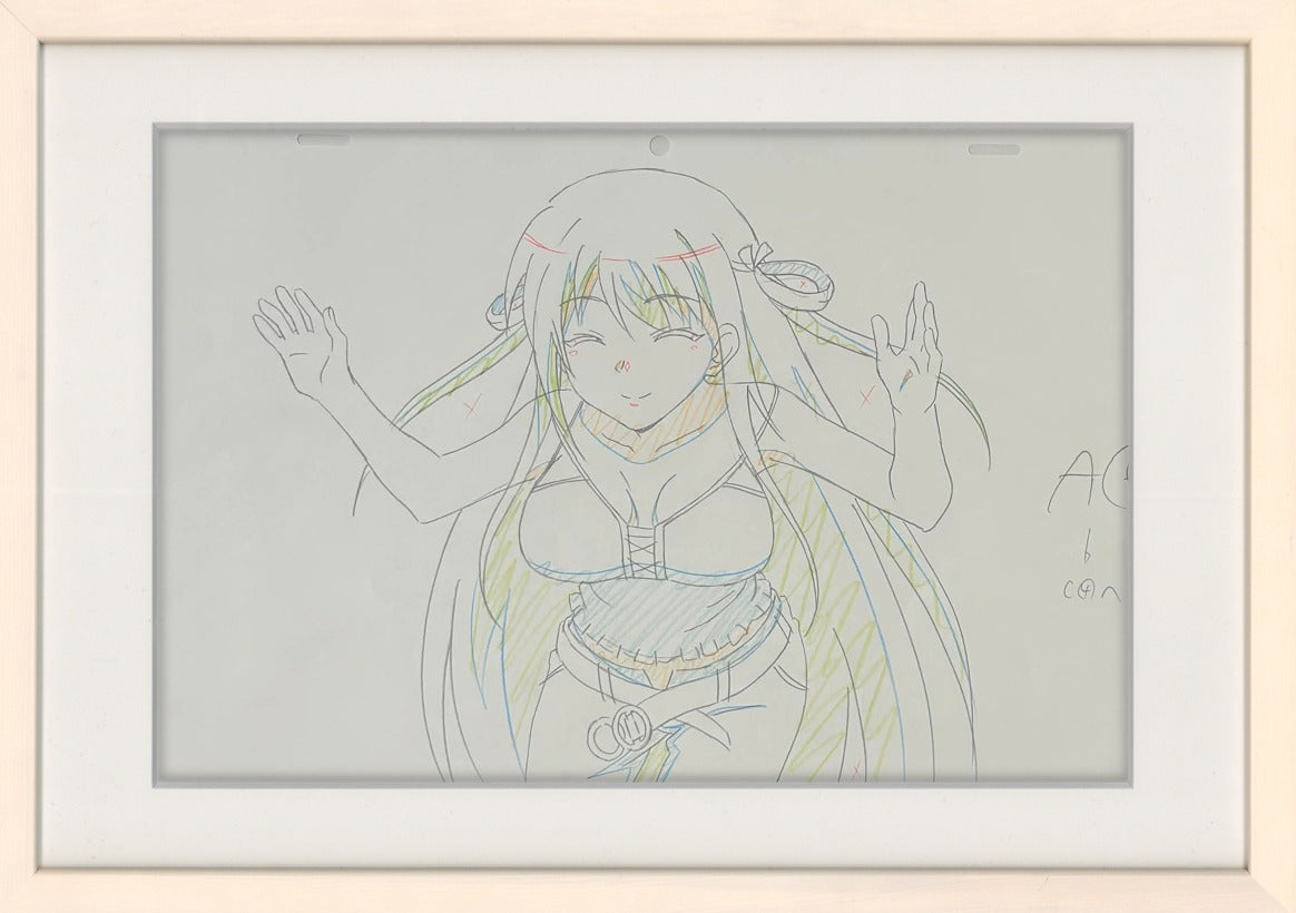 The Fruit of Grisaia Original Drawing (Amane Suou, Yuuji Kazami) 6-page Set