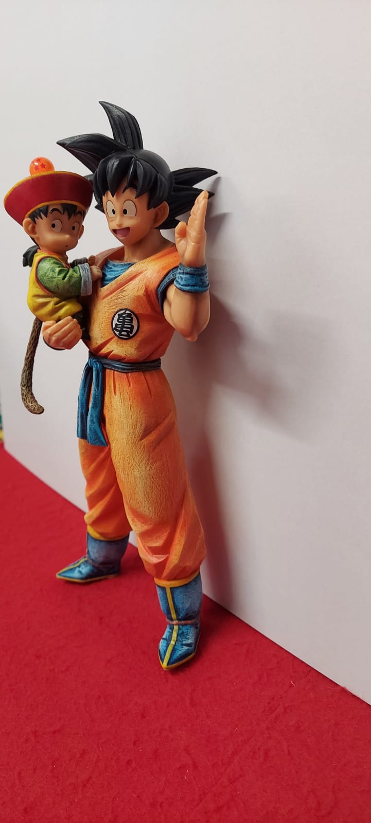 龙珠 孙悟空和悟饭重绘模型