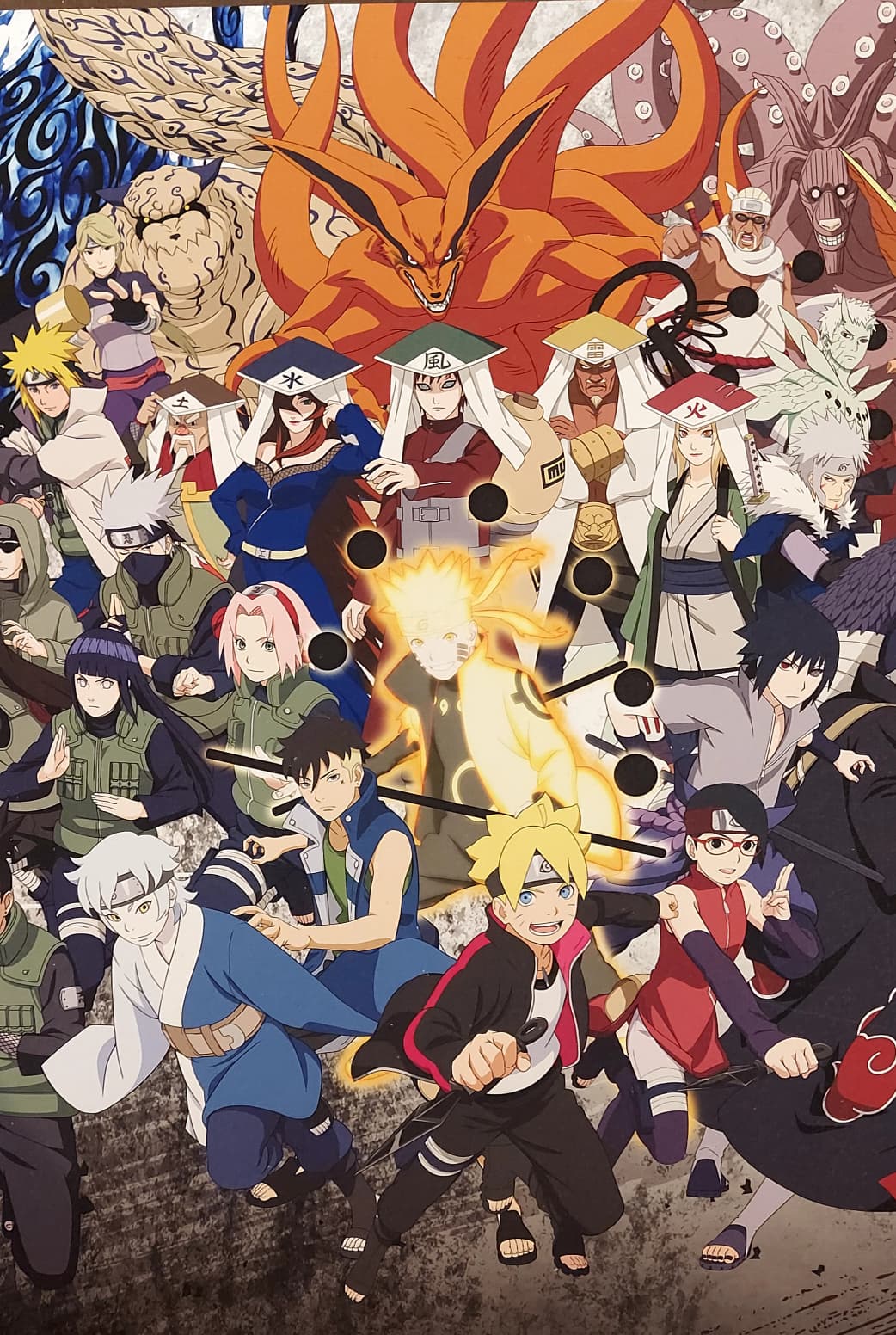 Naruto & Boruto Scroll Poster
