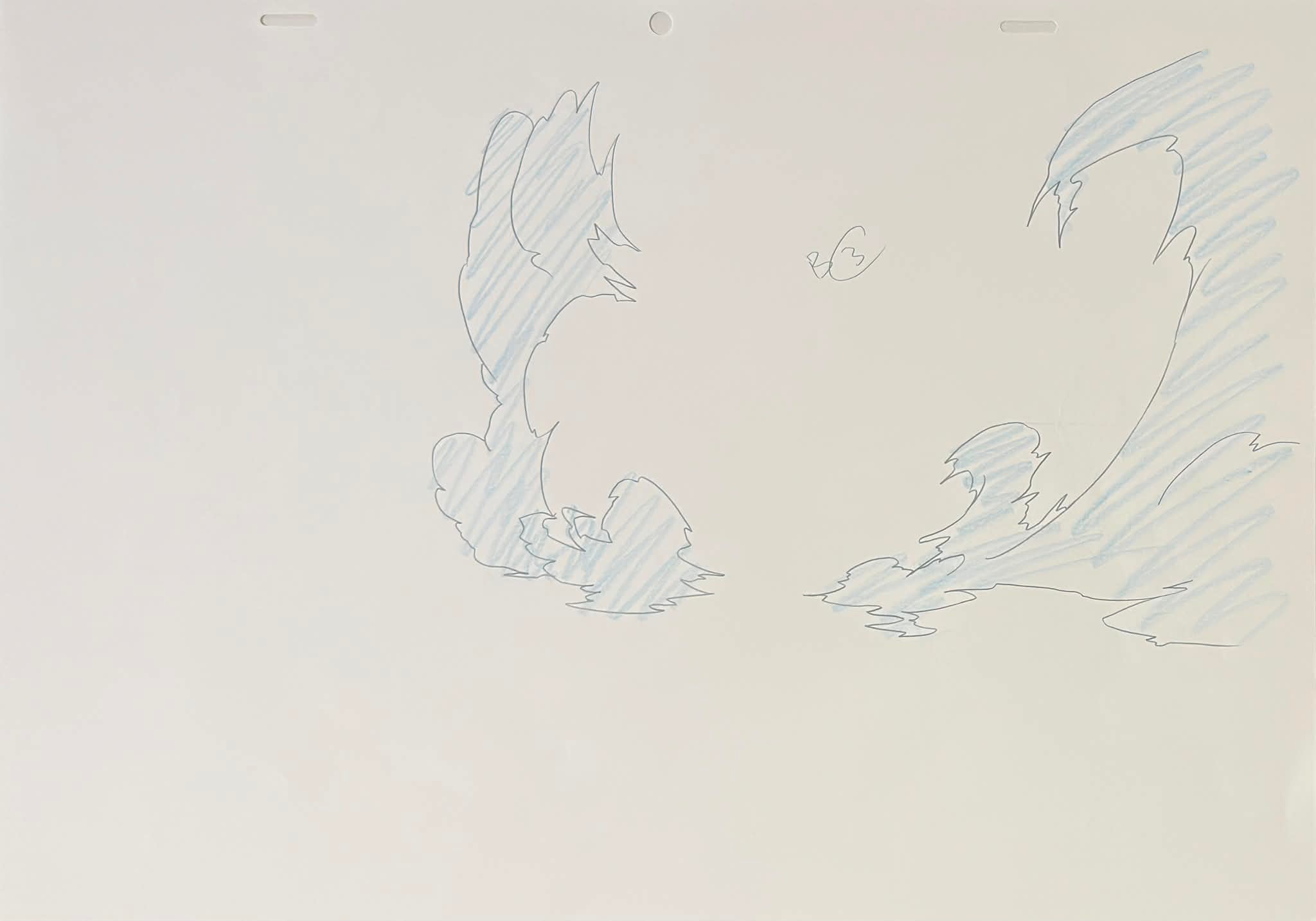 The Fruit of Grisaia Original Drawing (Makina Irisu) 8-page Set
