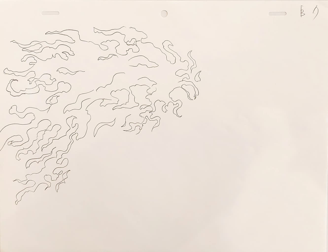 Naruto Original Sketch (Sasuke)