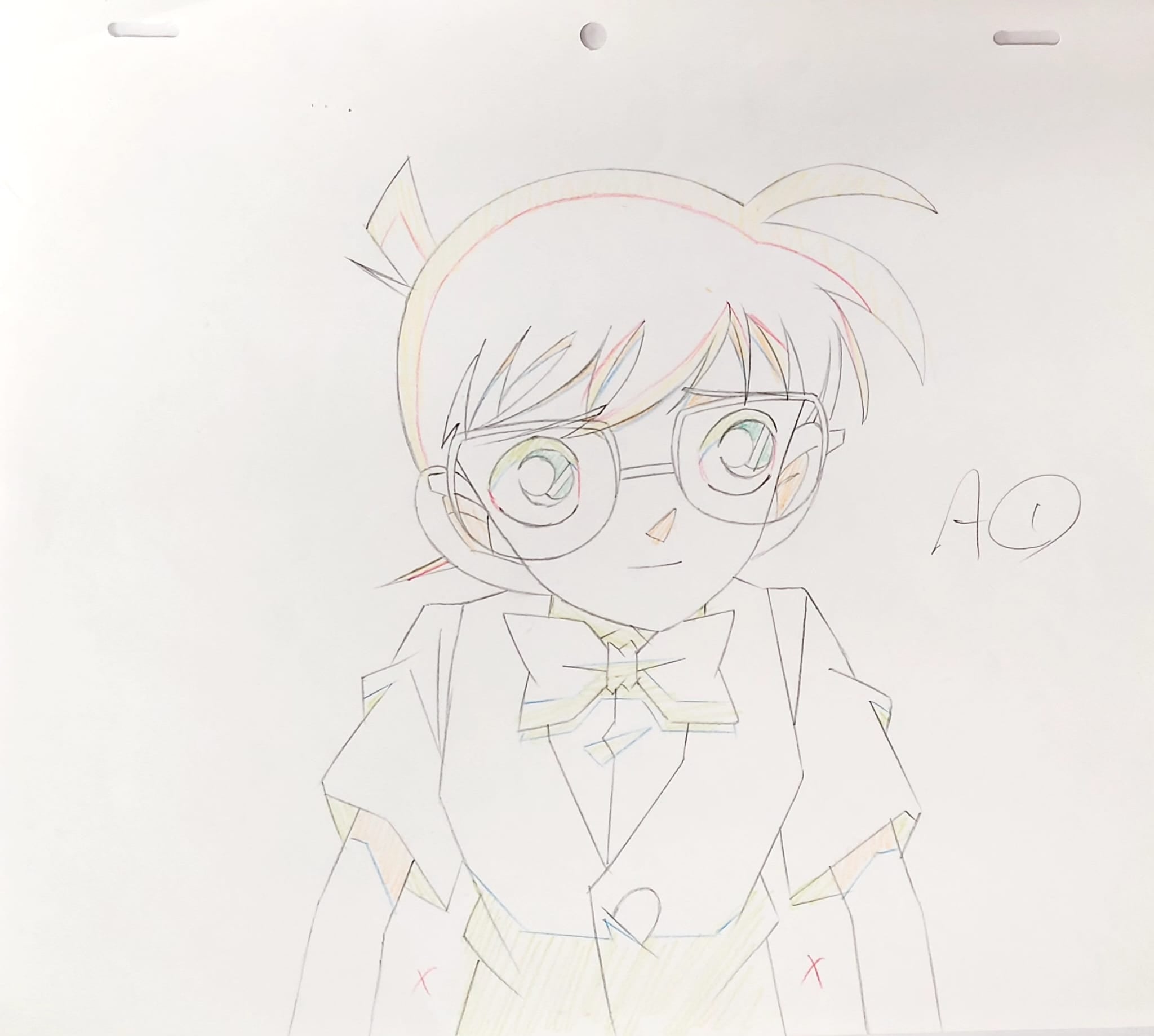 Detective Conan Original Drawing (Conan Edogawa)