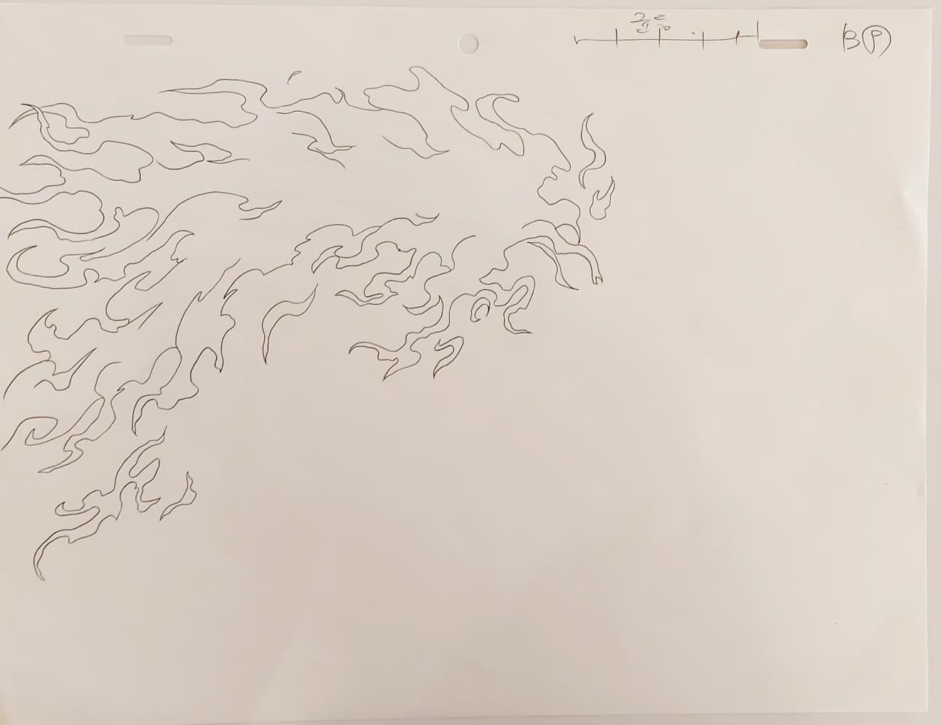 Naruto Original Sketch (Sasuke)