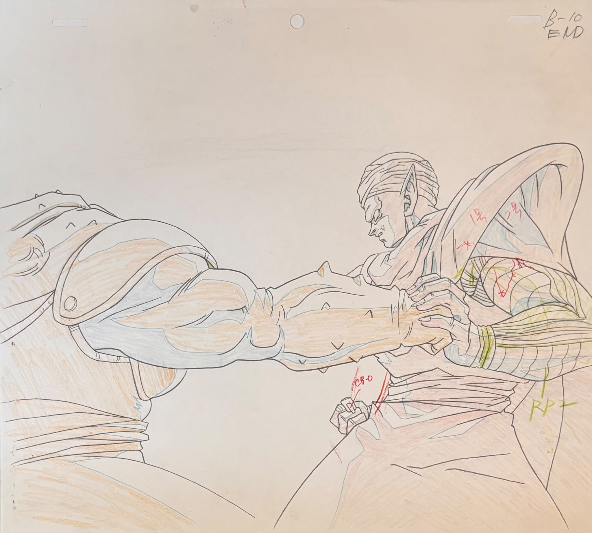 Dragonball Original Cel and Douga (Piccolo & Wings/Dorodabo) 3-Piece Set