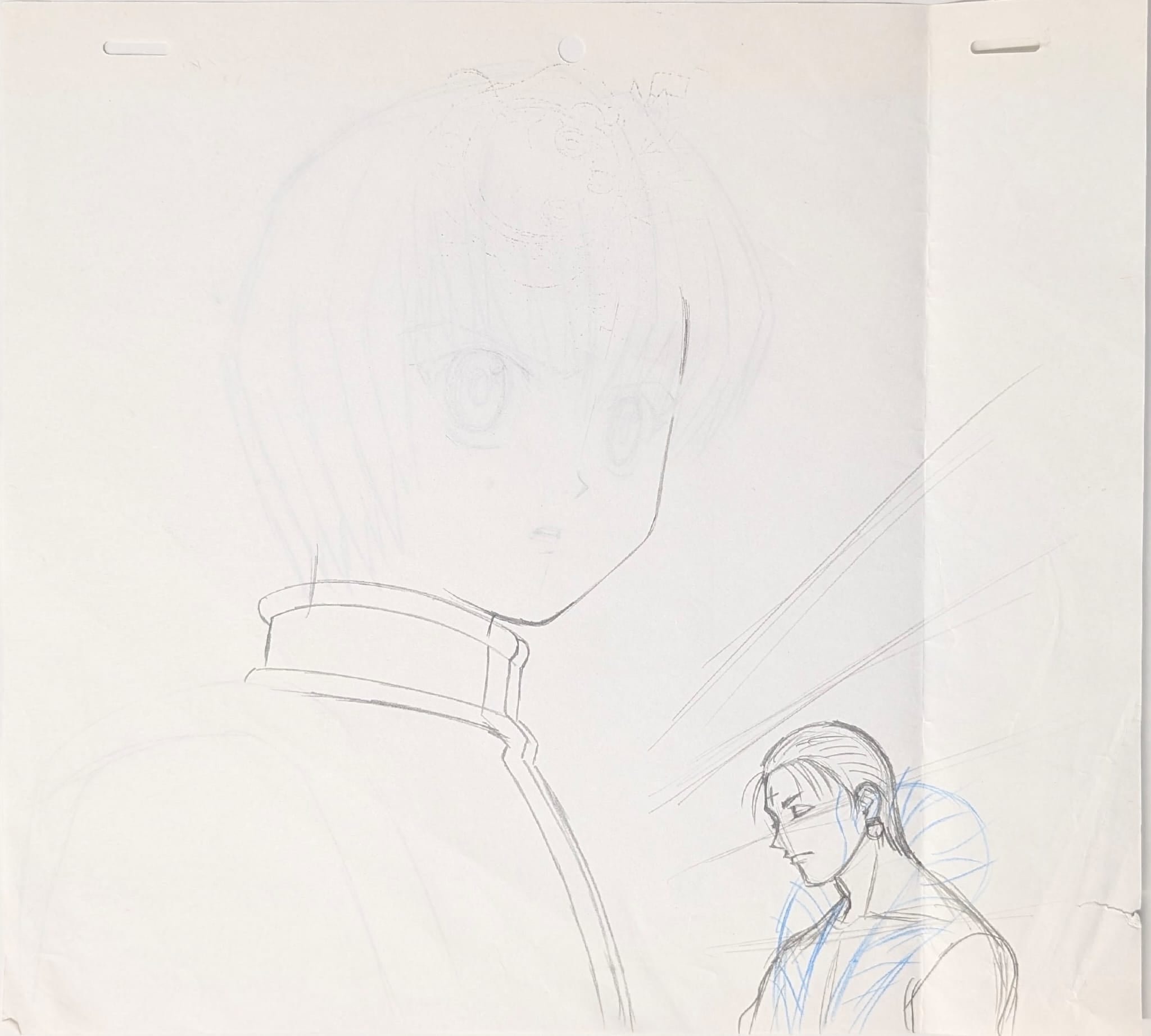 Hunter x Hunter Original Sketch (Kurapika & Chrollo Lucifer)
