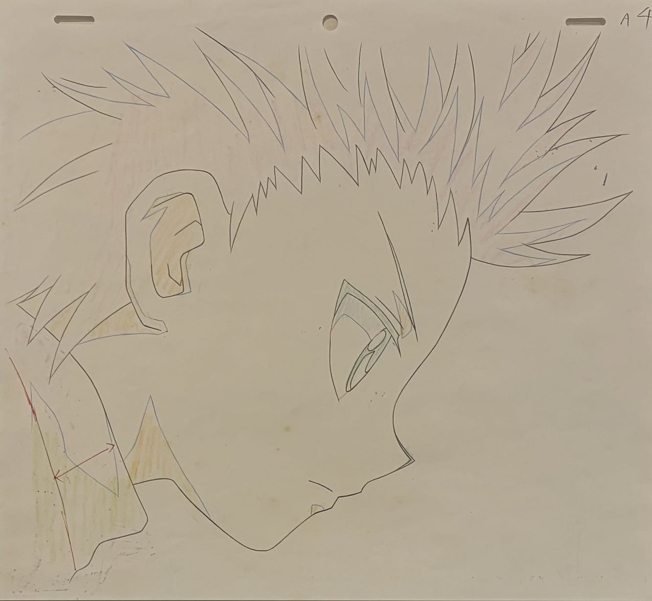 Hunter x Hunter Original Cel and Sketch (Killua)