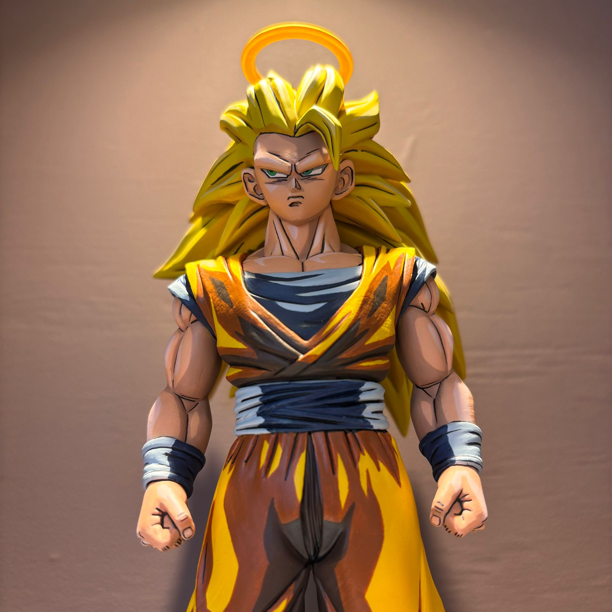 Dragon Ball Repainted Figure (Goku Super Saiyan 3)