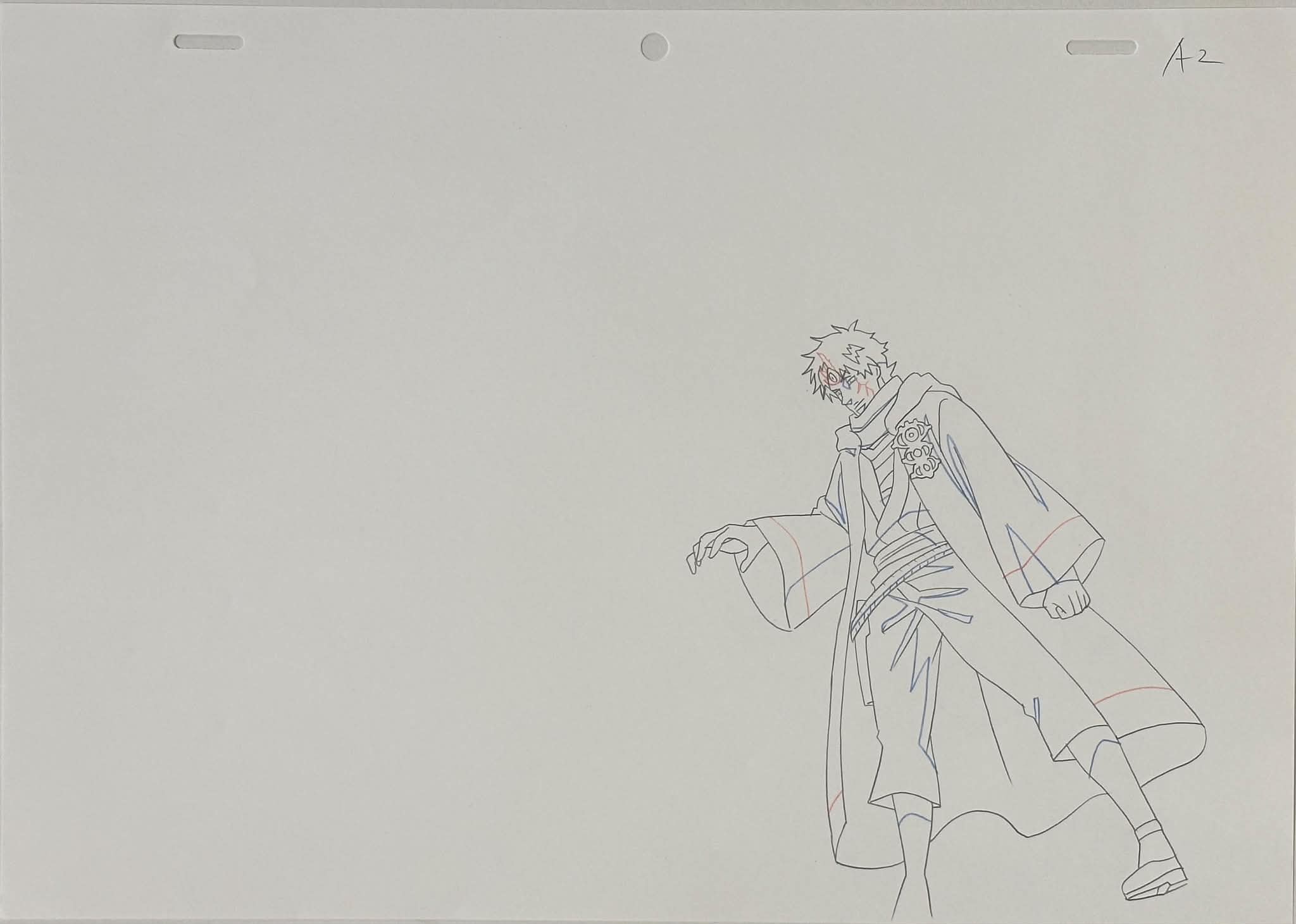 Black Clover Original Sketch (Rhya) 3-page Set