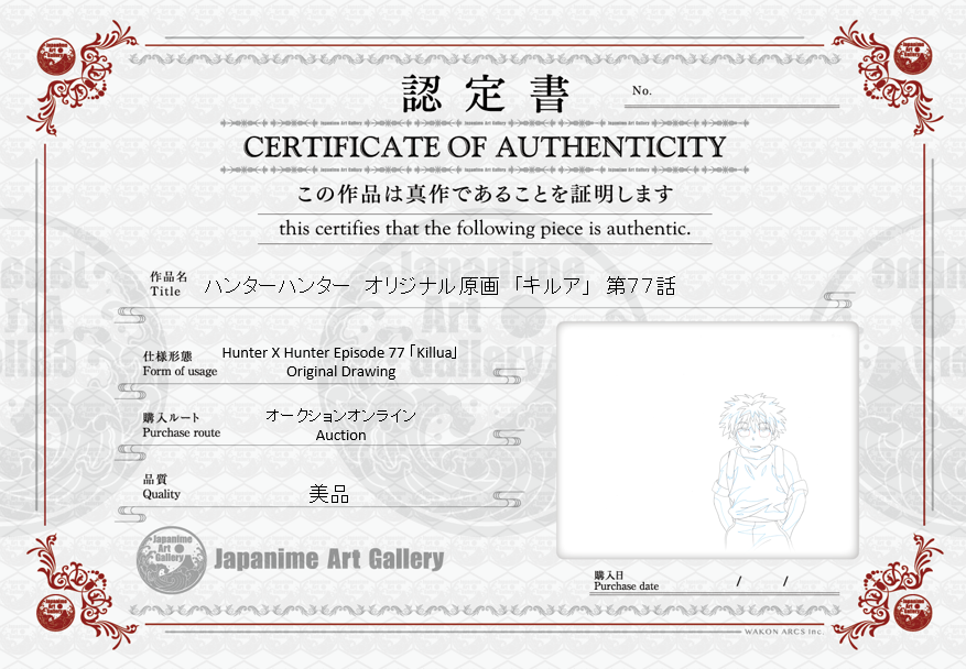 Hunter x Hunter Original Drawing (Killua)