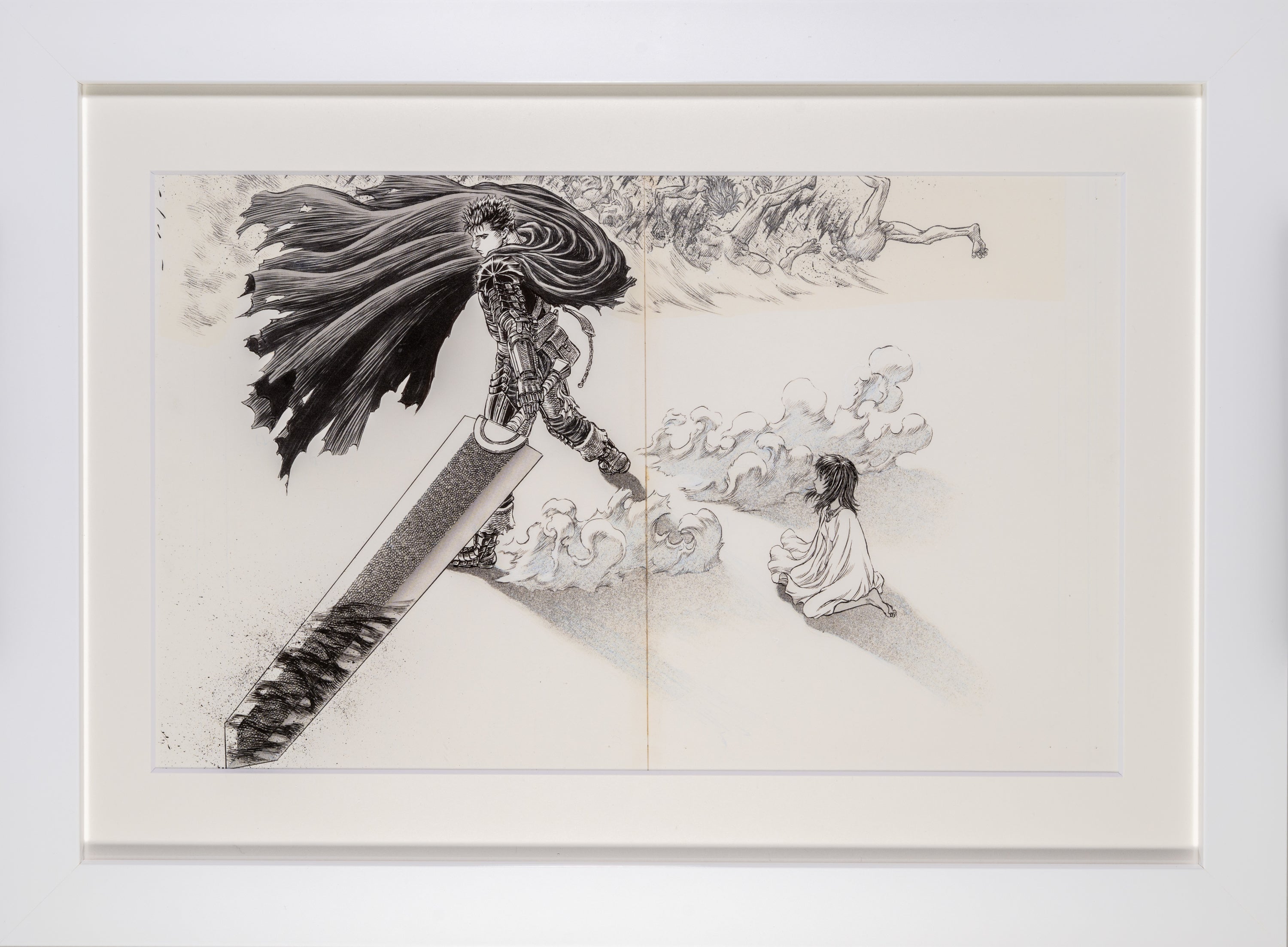Berserk Limited Reproduction (Guts & Casca) – Japanime Art Gallery
