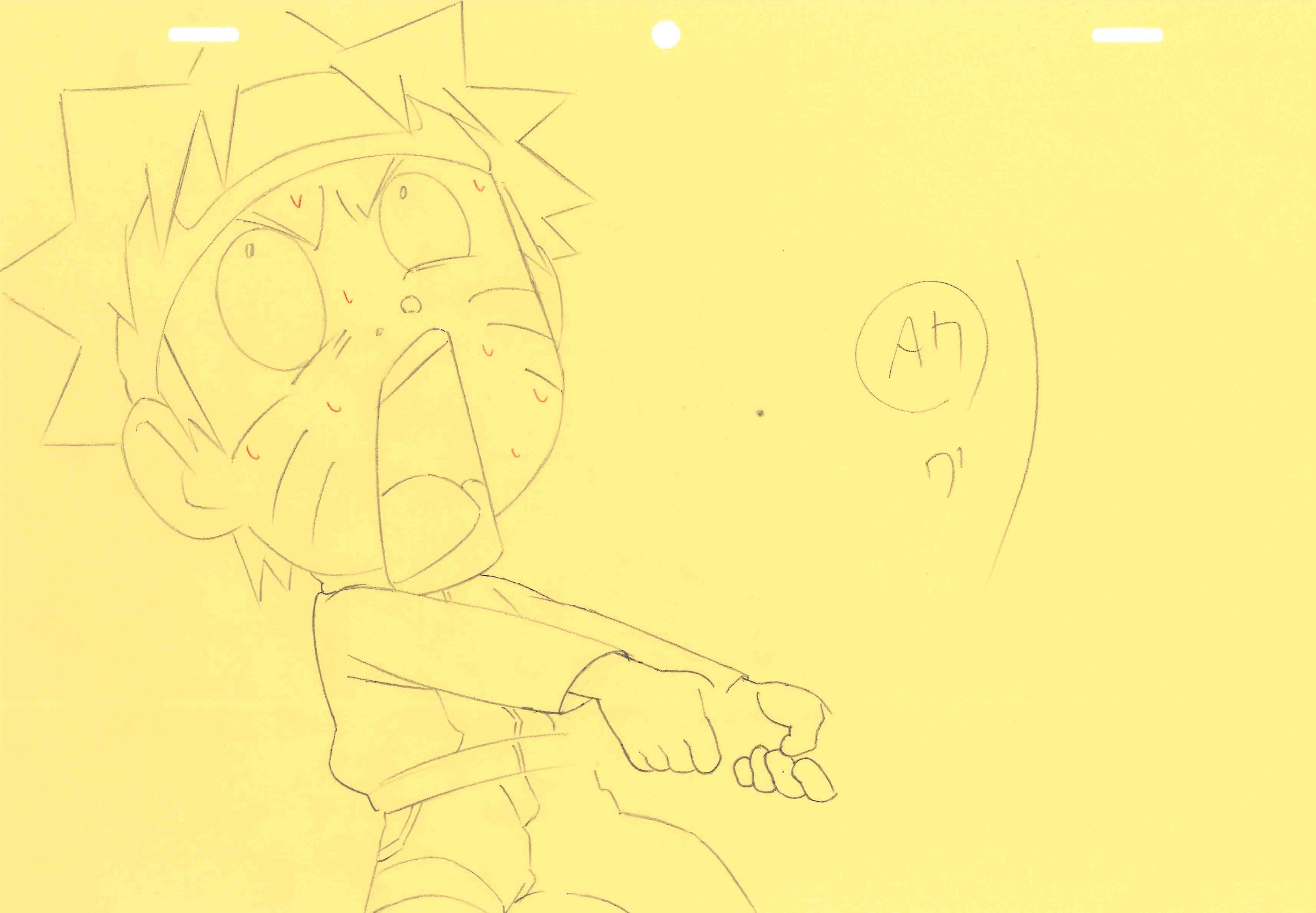 NARUTO Spin-Off: Rock Lee & His Ninja Pals Original Drawing (Naruto Uzumaki)